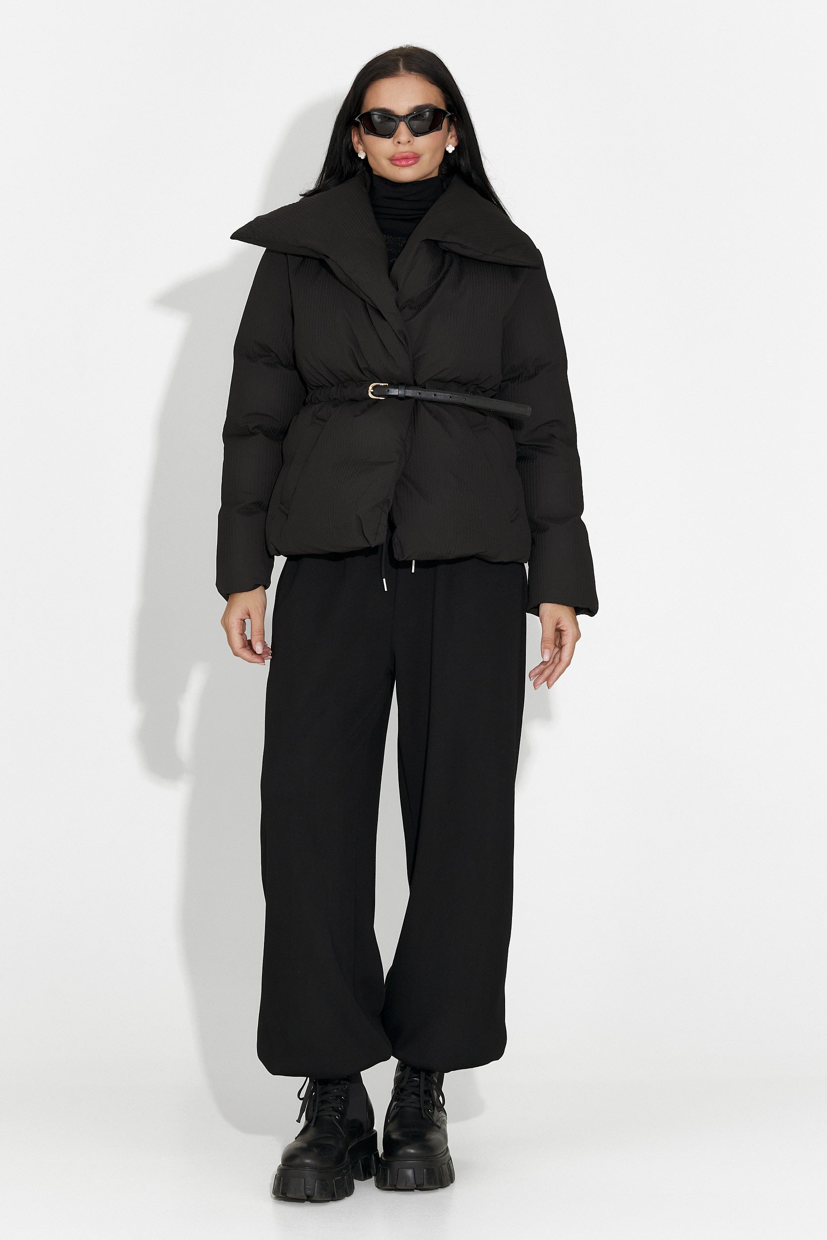 Kurtka damska casual czarna Eonica Bogas