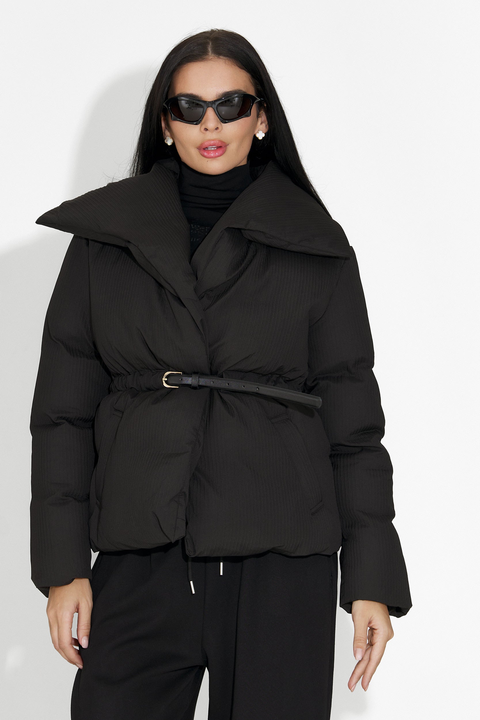 Eonica Bogas Casual Black Women's Jacket