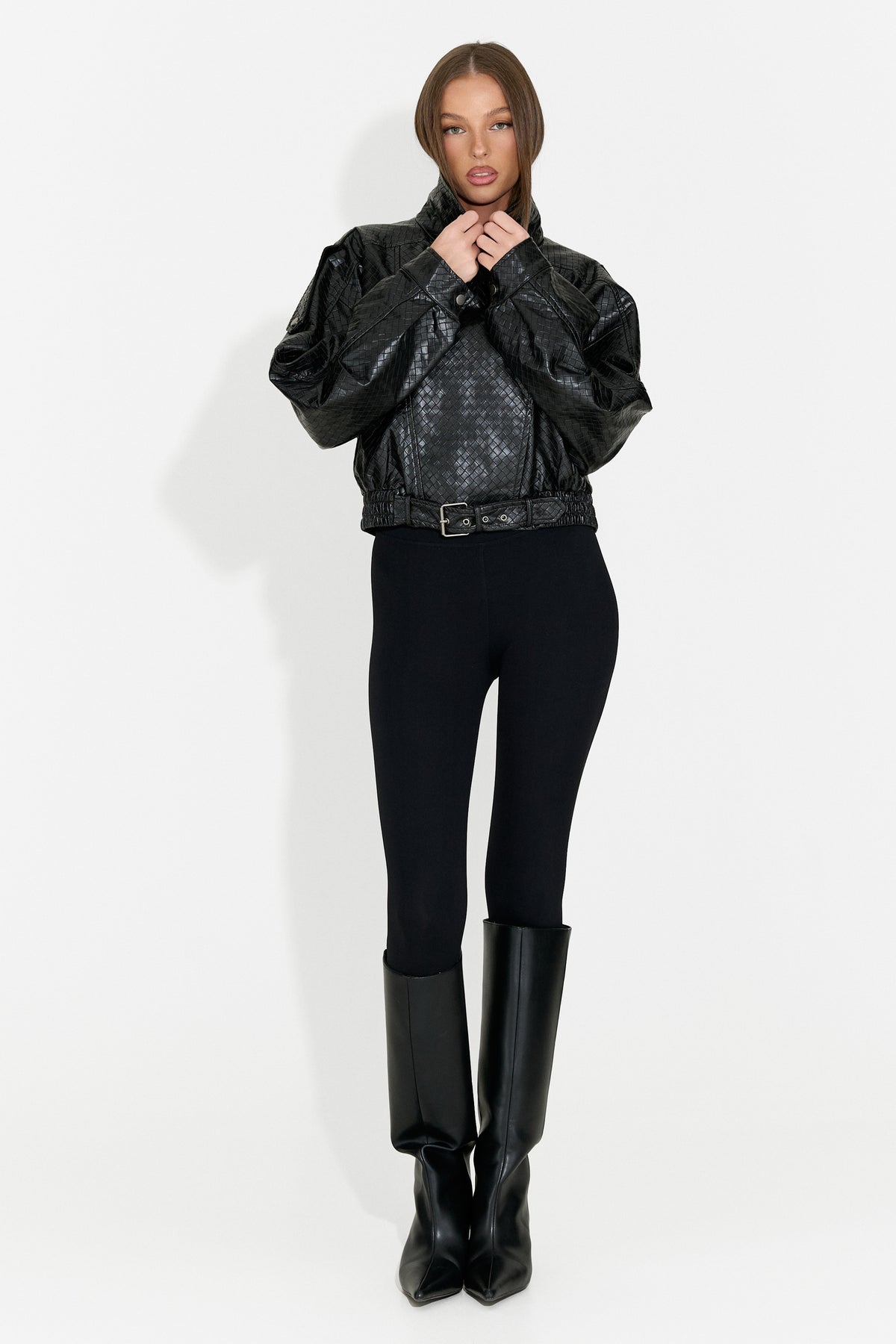 Women's casual black jacket Gruroyena Bogas