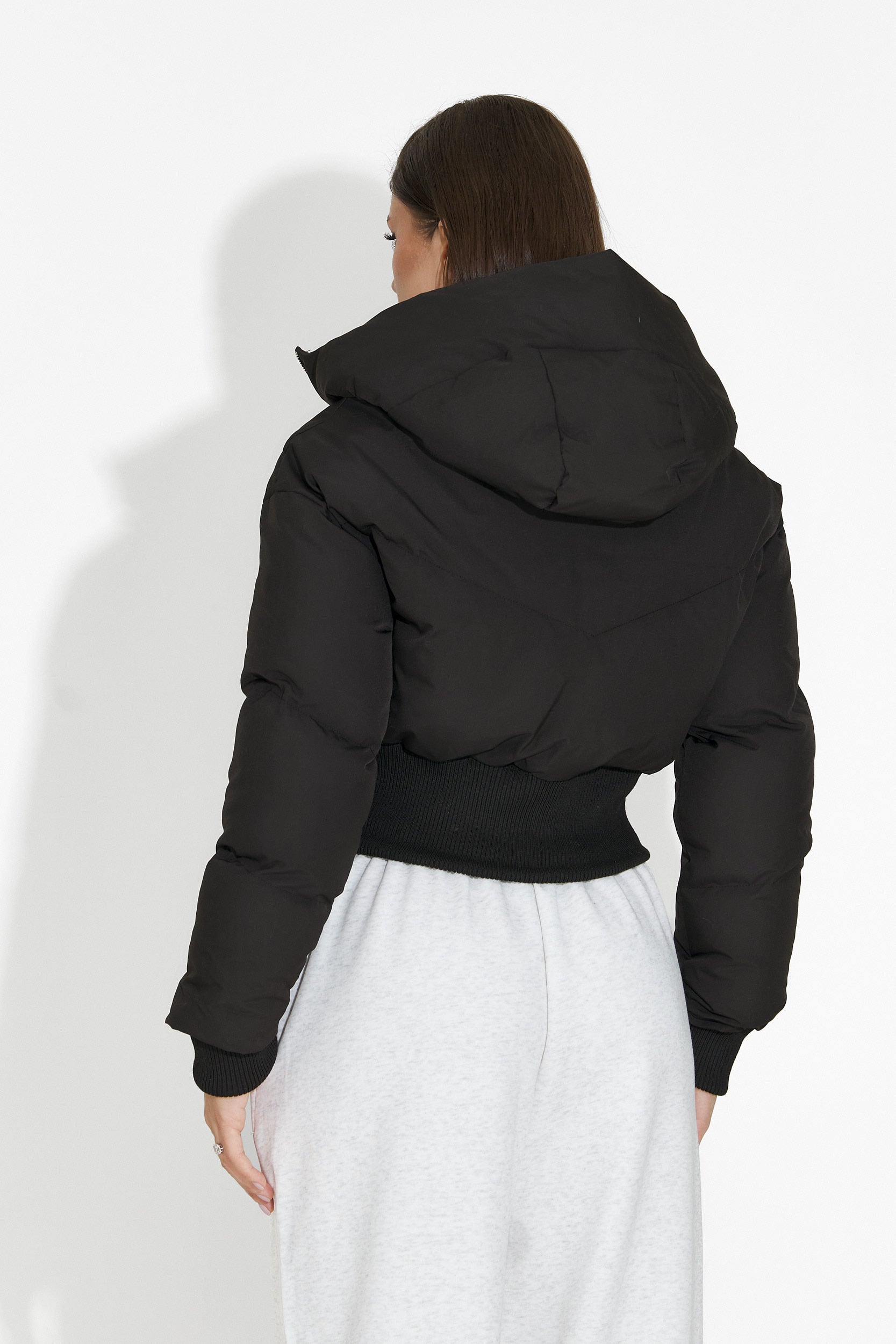 Kurtka damska casual czarna Lumaya Bogas