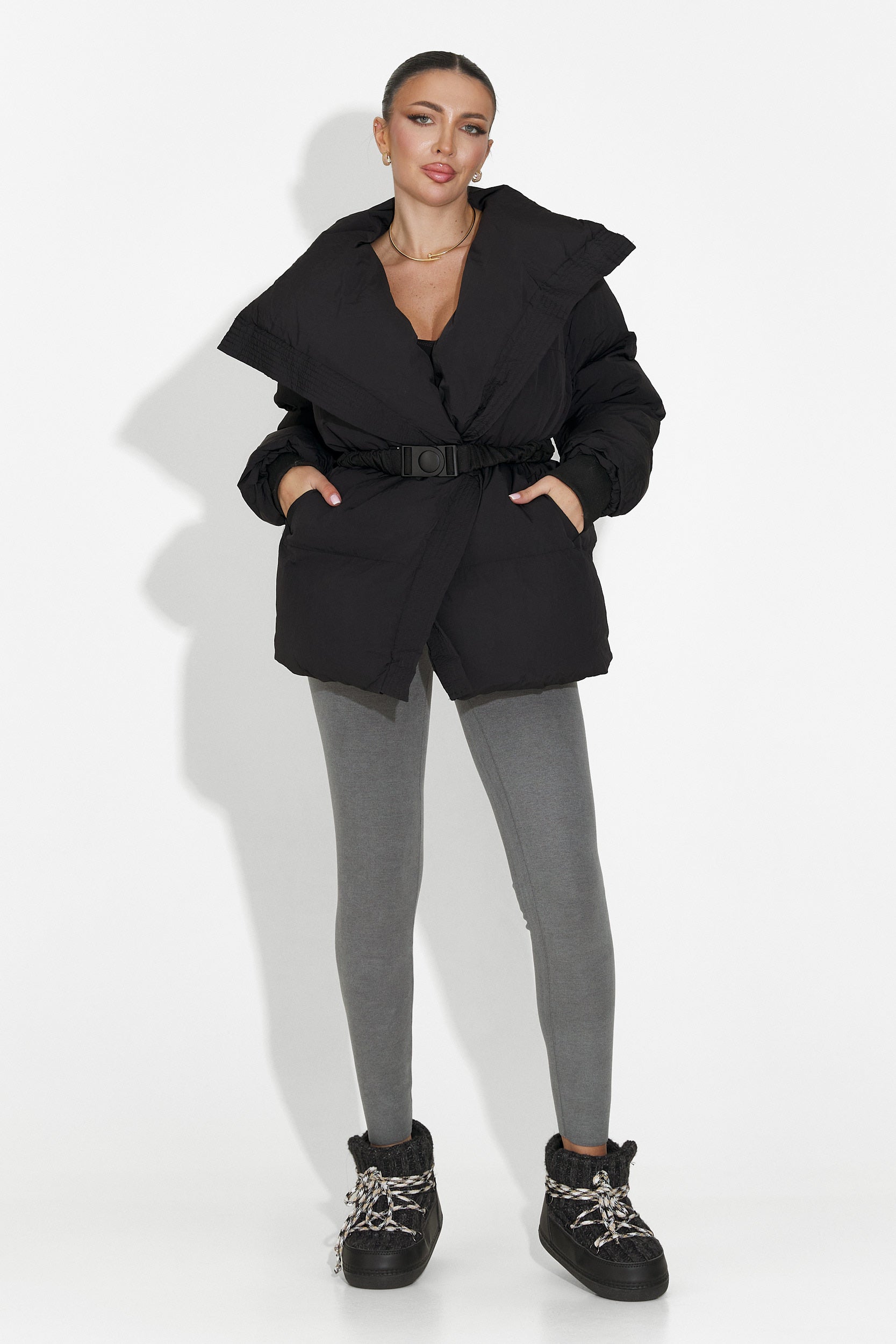 Kurtka damska casual czarna Norisa Bogas