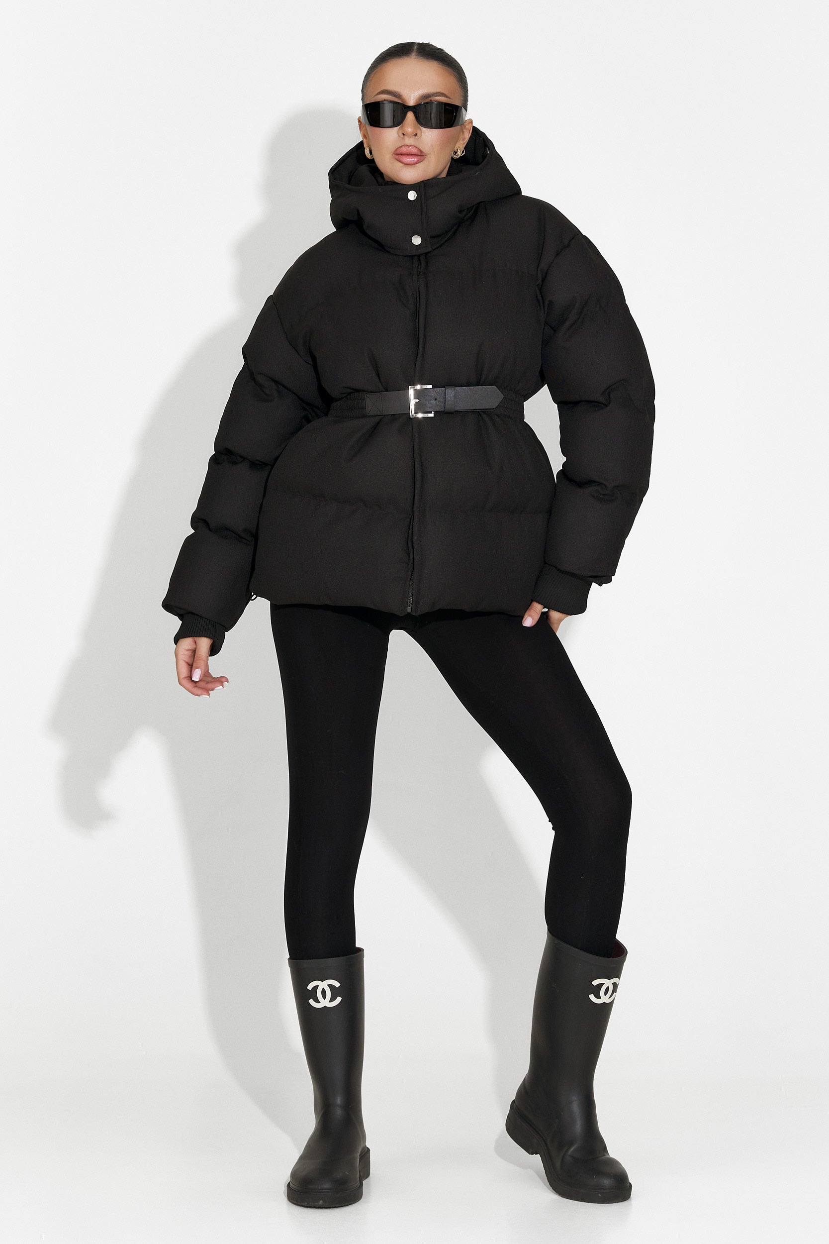 Savrina Bogas Black Casual Women's Jacket