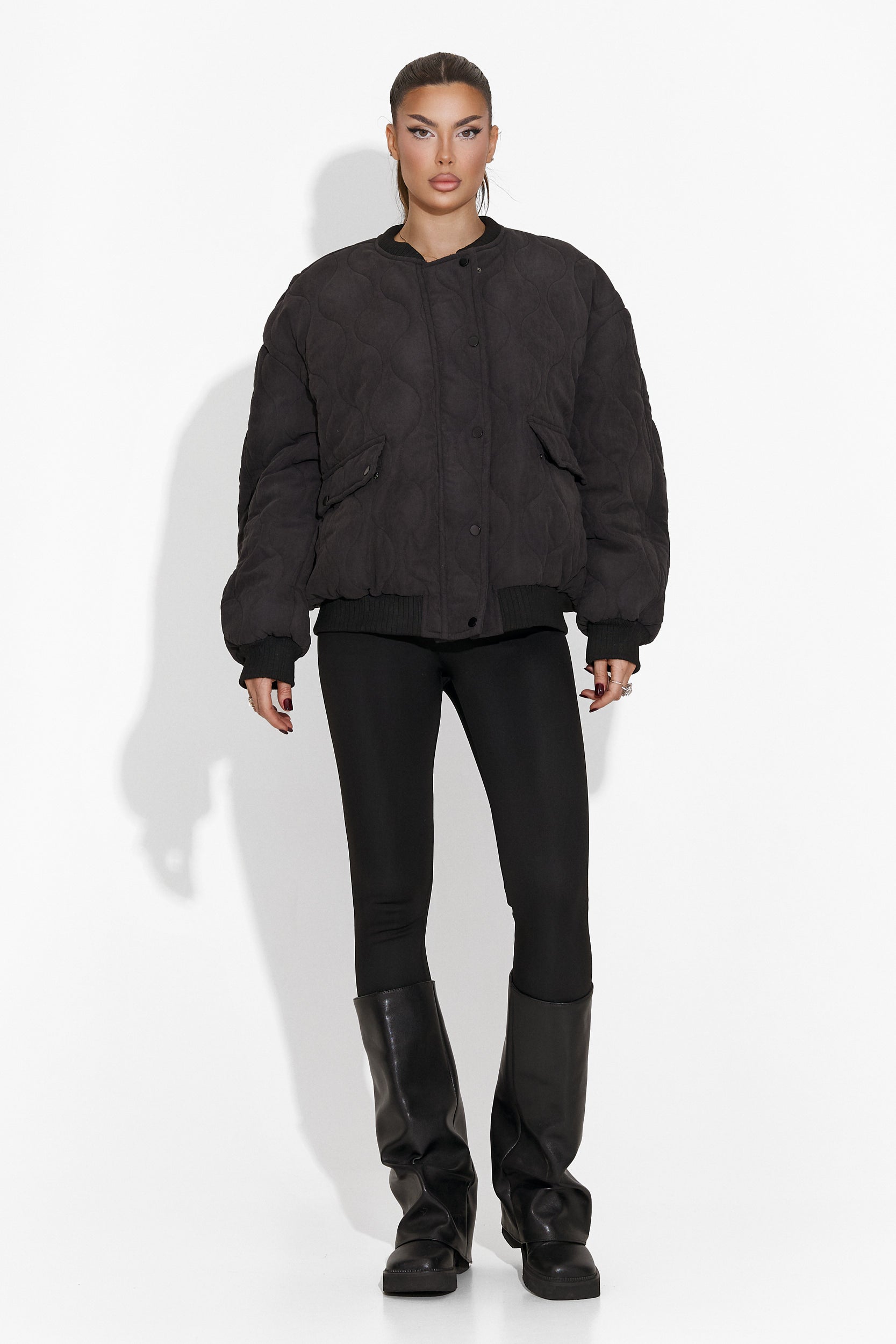 Giacca casual nera da donna Winfrey Bogas