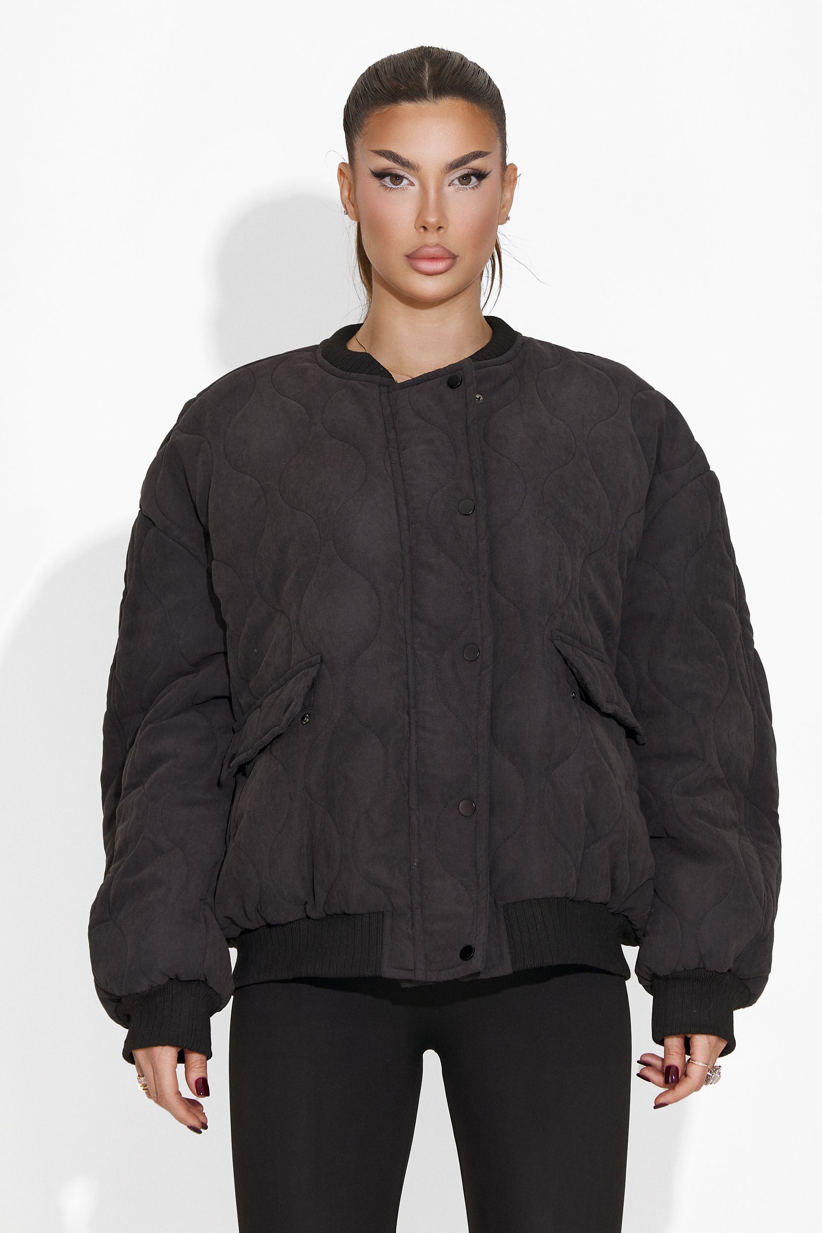 Giacca casual nera da donna Winfrey Bogas