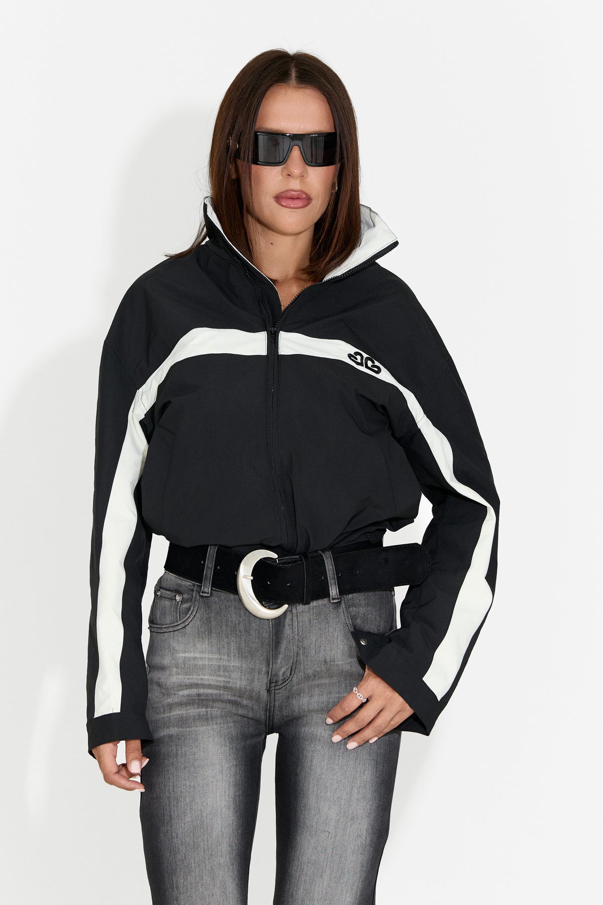 Damen-Casual-Jacke schwarz Zoerina Bogas