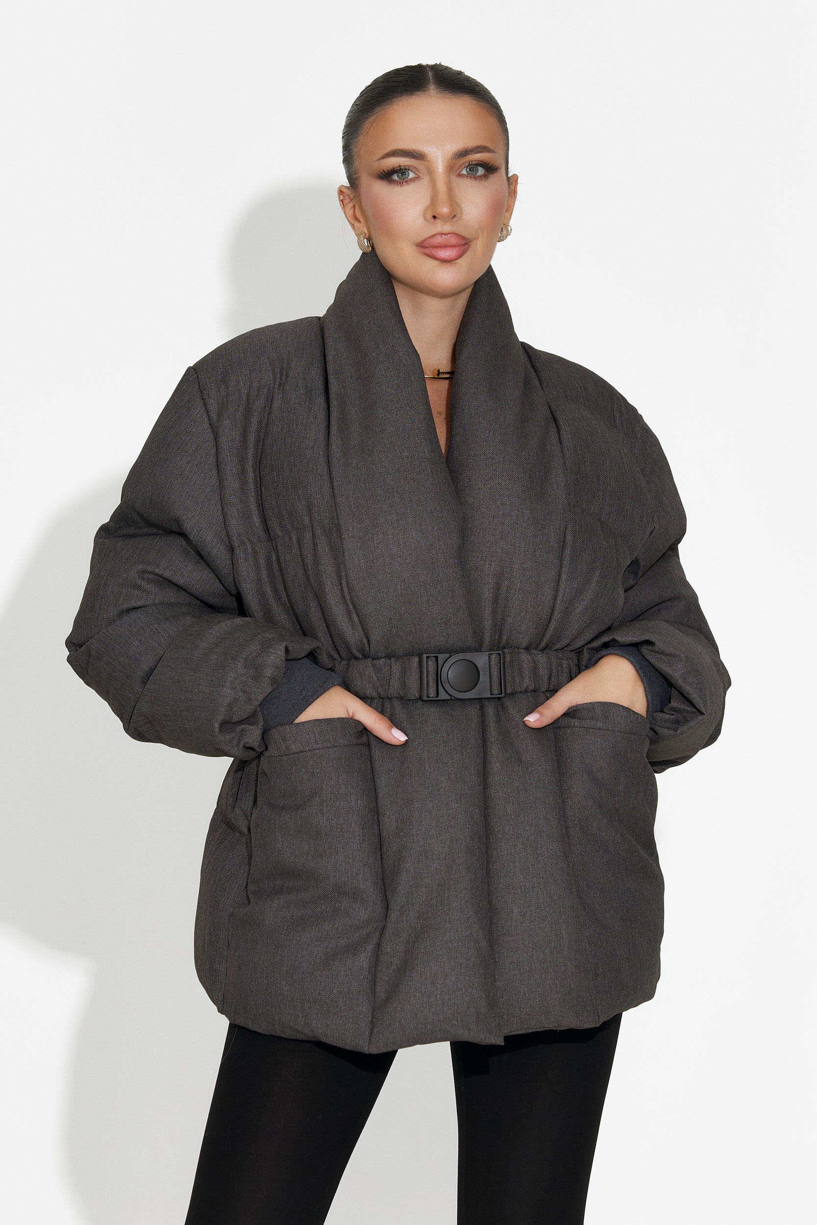 Kathea Bogas Grey Women's Jacket