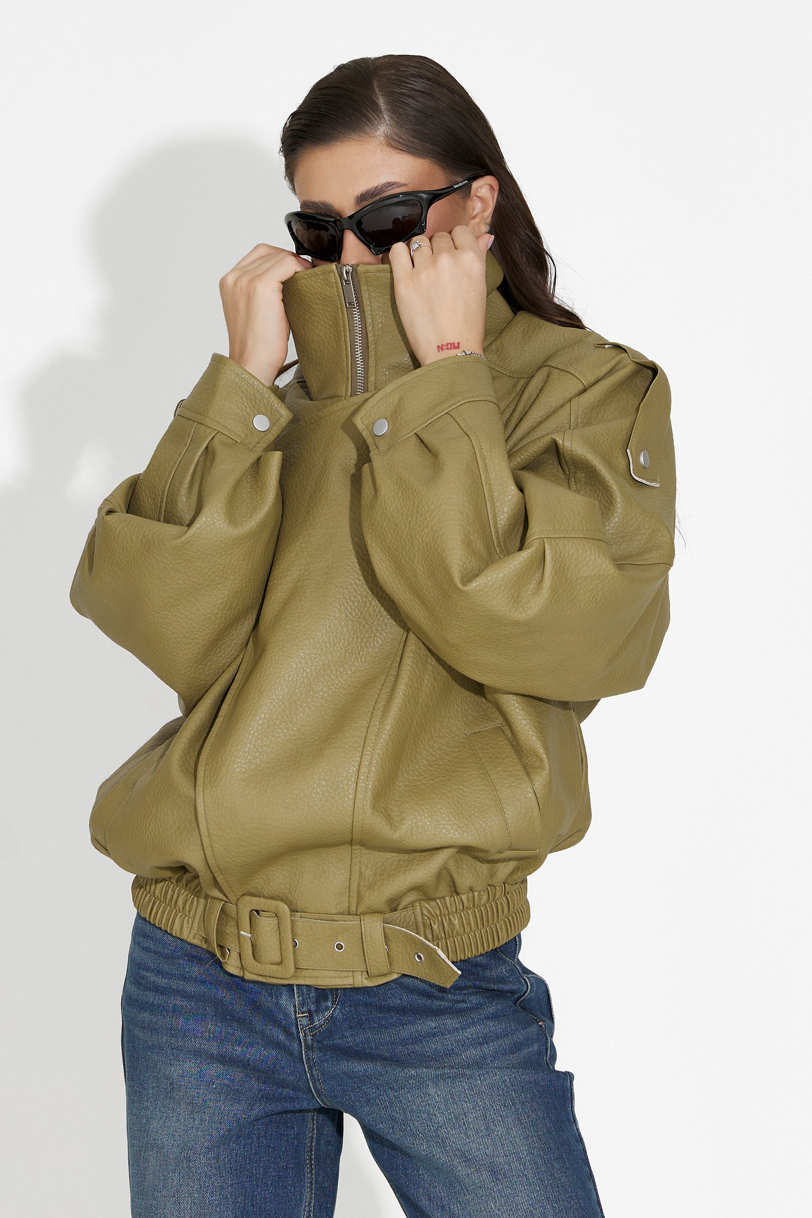 Damjacka khaki Softina Bogas