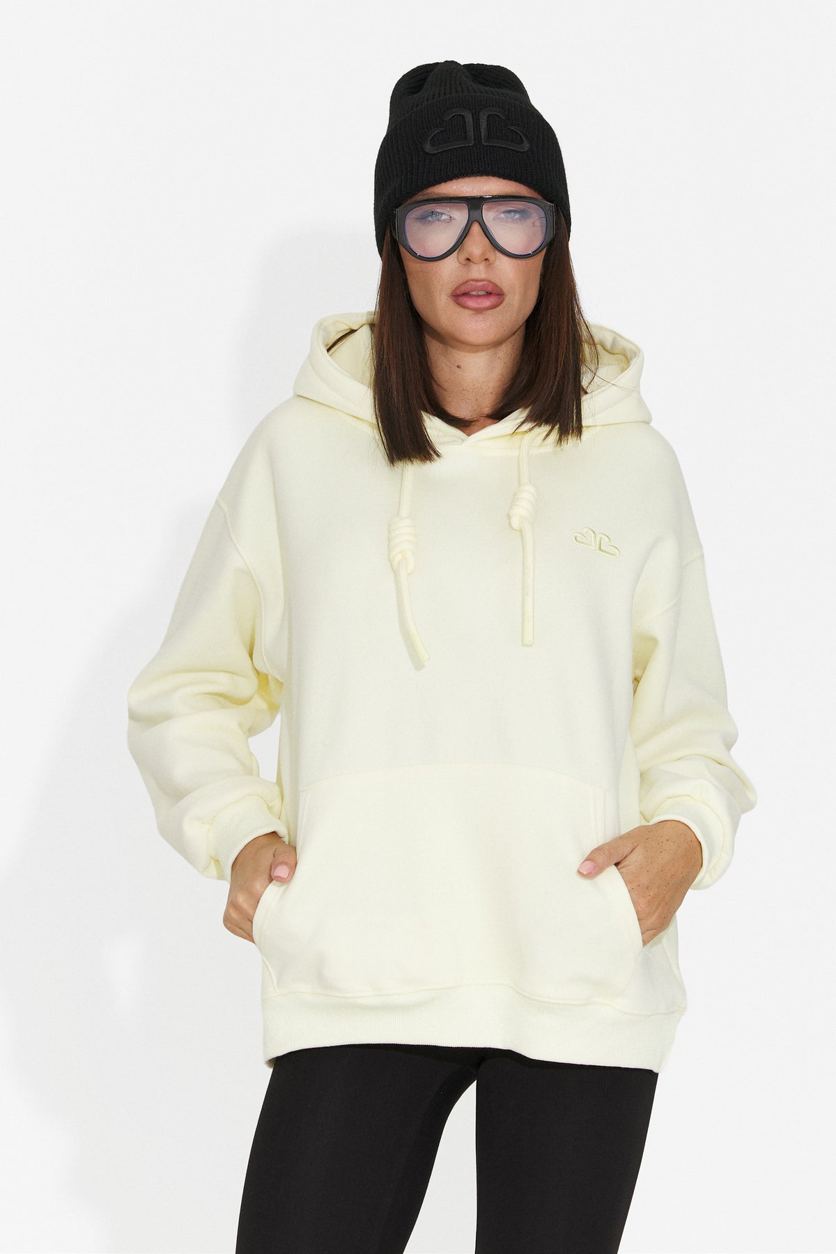 Hanorac casual galben Ciratonia Bogas