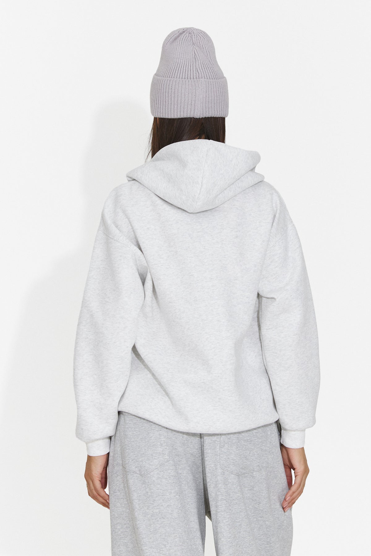 Hanorac casual gri Ciratonia Bogas