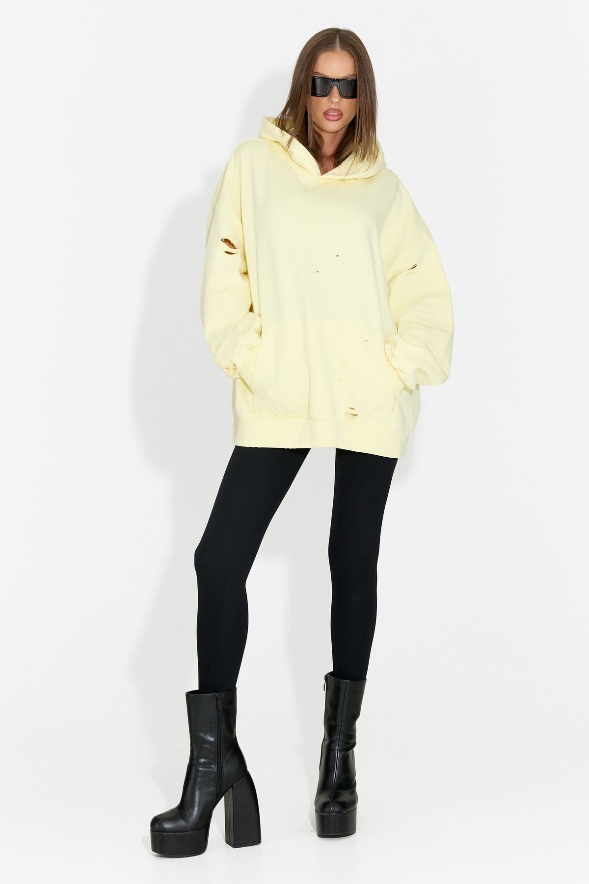 Sudadera de mujer casual amarilla Kaisa Bogas