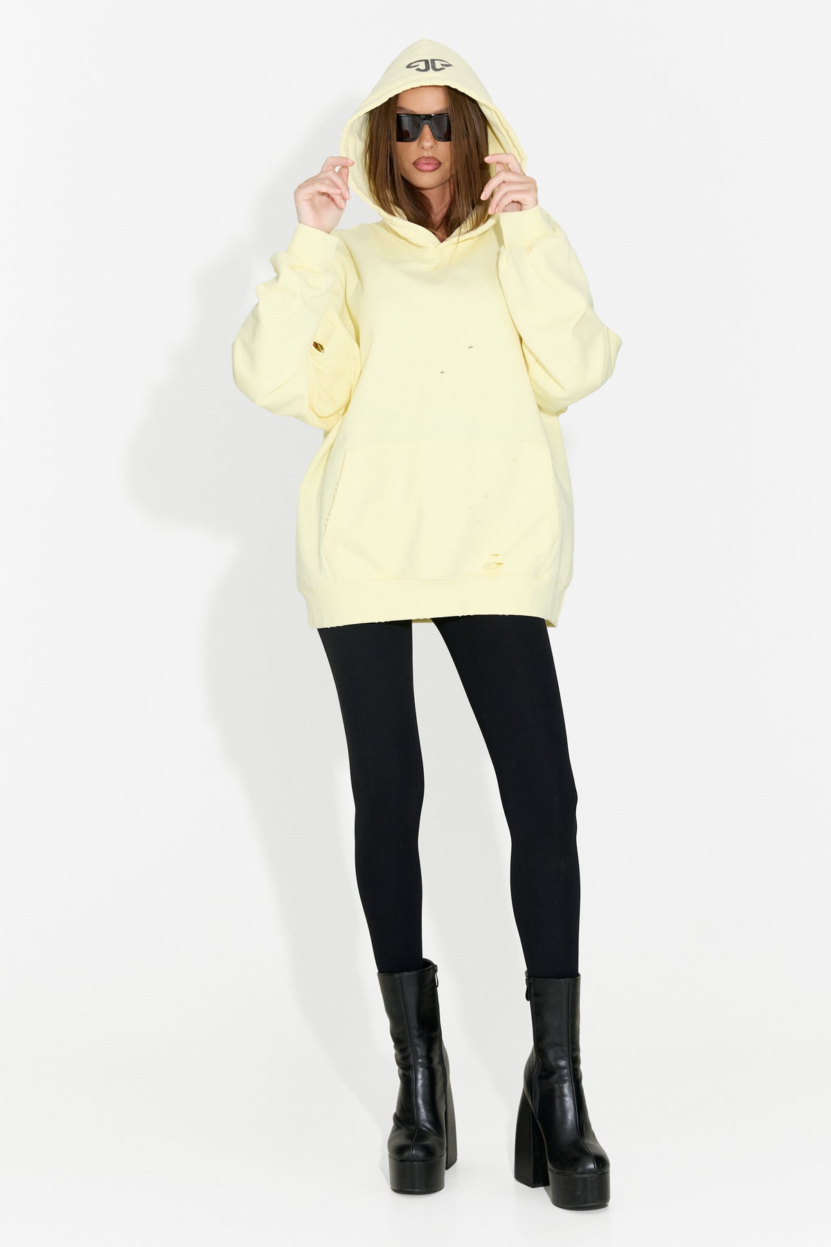 Sudadera de mujer casual amarilla Kaisa Bogas