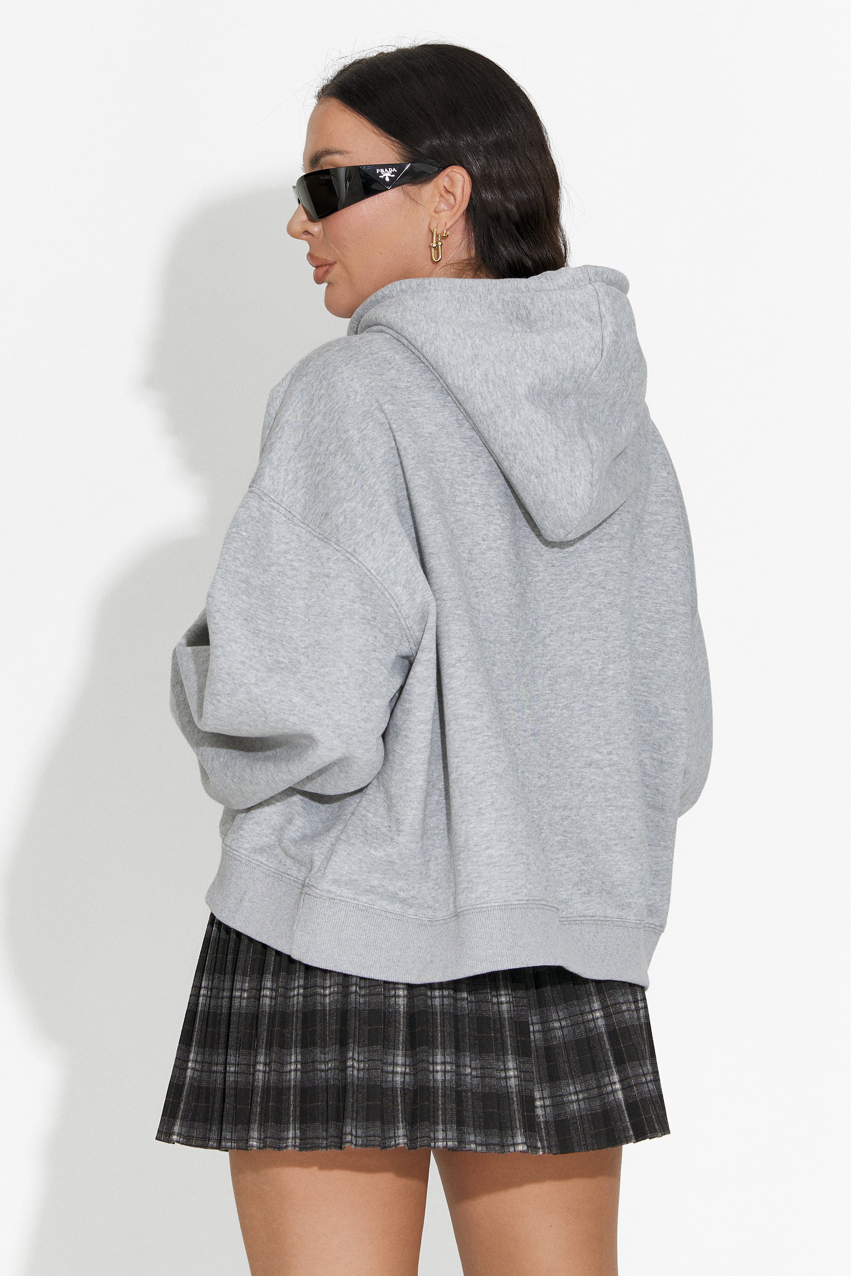 Bluza damska casual ciemnoszara Loravia Bogas