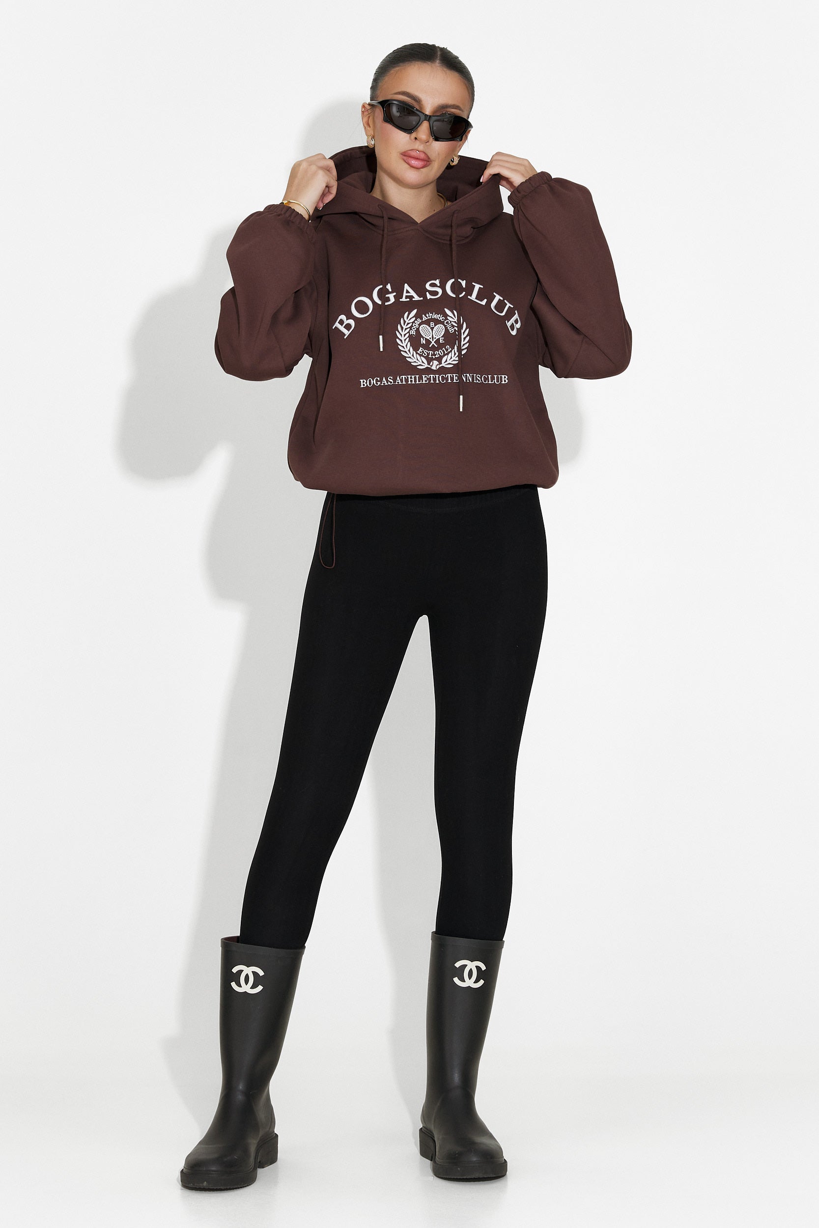 Bluza damska casual brązowa Rinalis Bogas