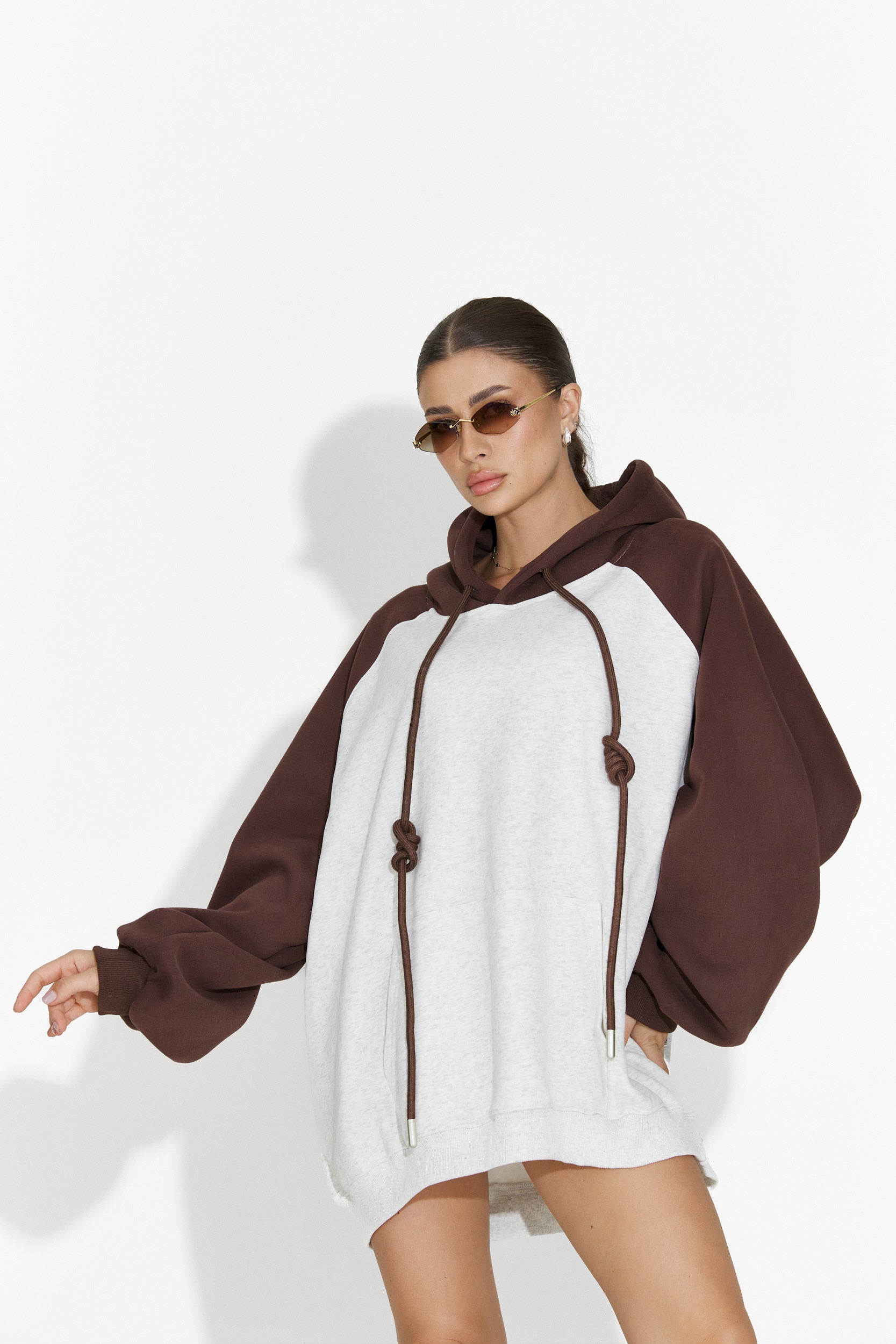 Bluza damska casual brązowa Tavric Bogas