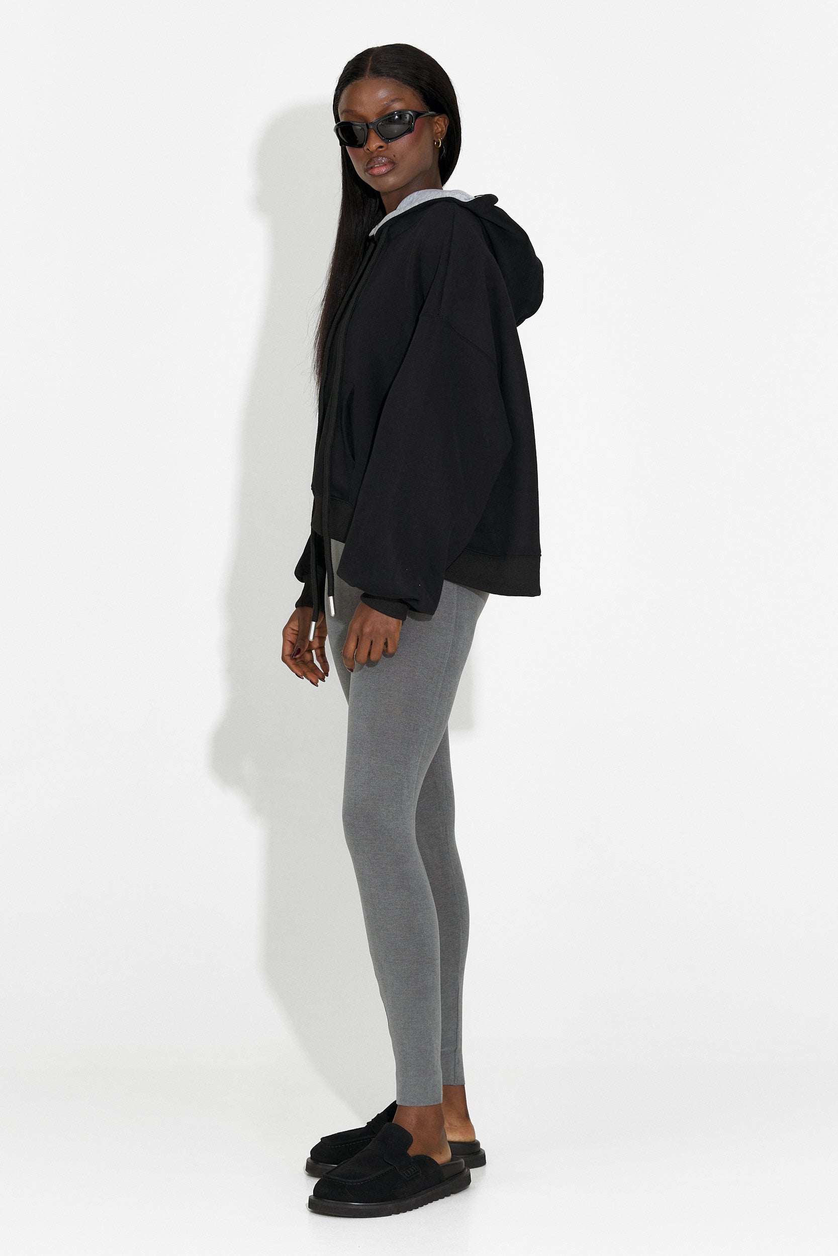 Bluza damska casual czarna Loravia Bogas