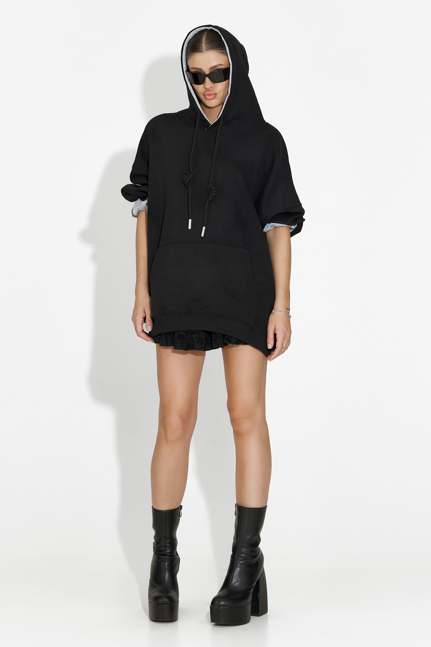 Svart casual damtröja Noblesa Bogas