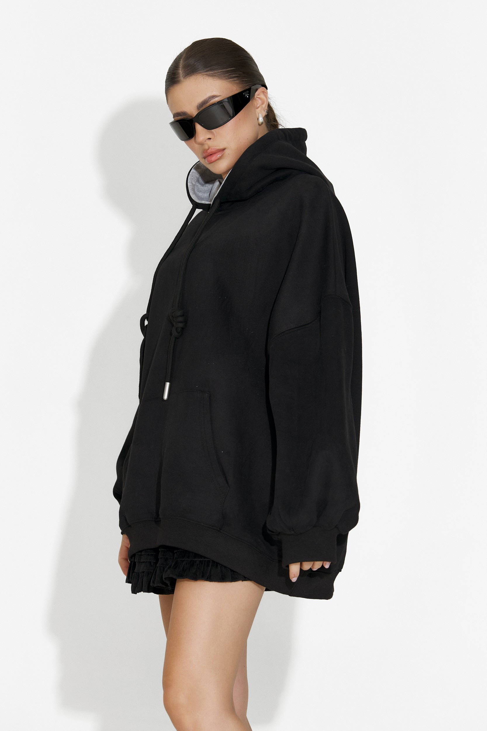 Svart casual damtröja Noblesa Bogas