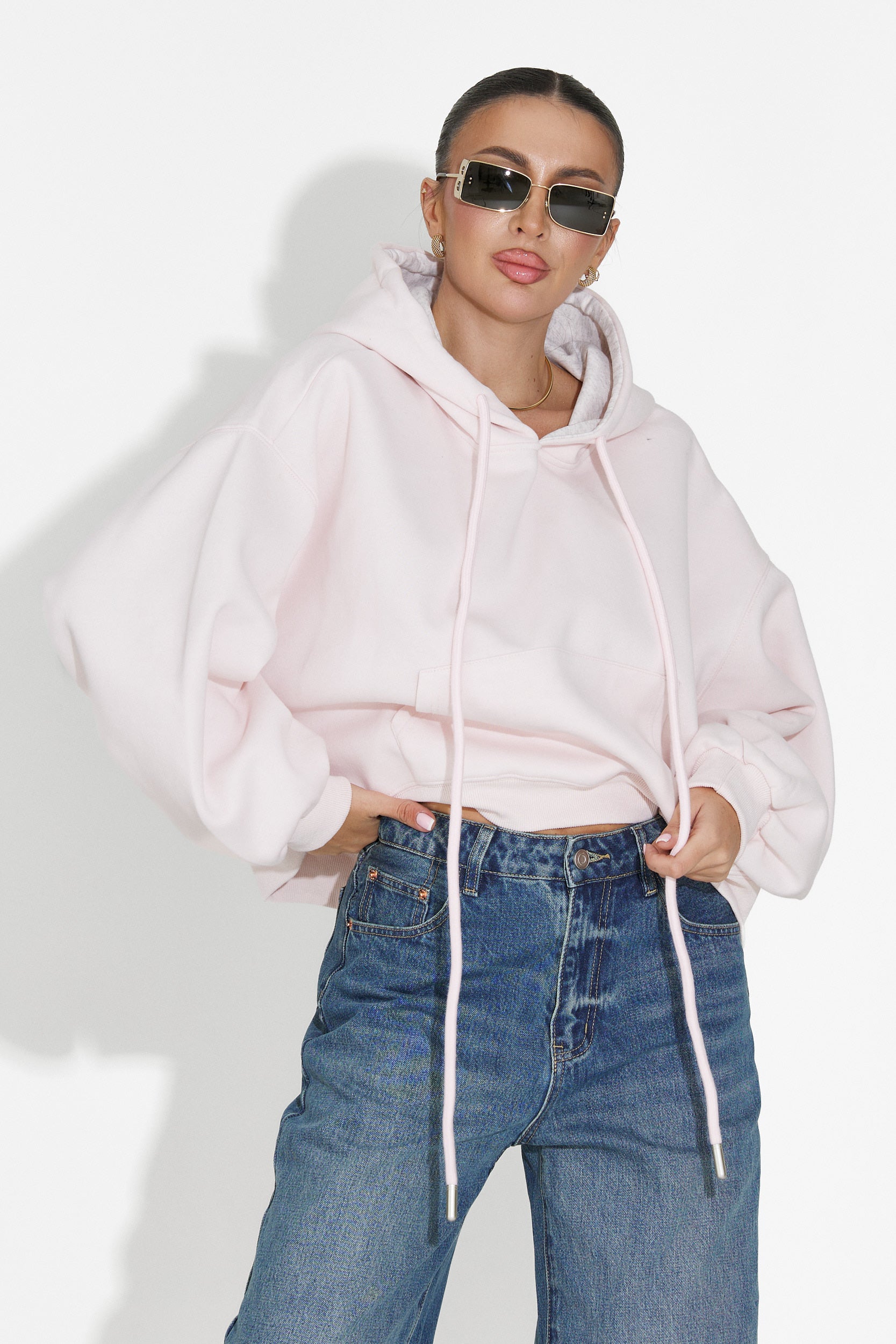 Sudadera Casual Rosa para Damas de Loravia Bogas