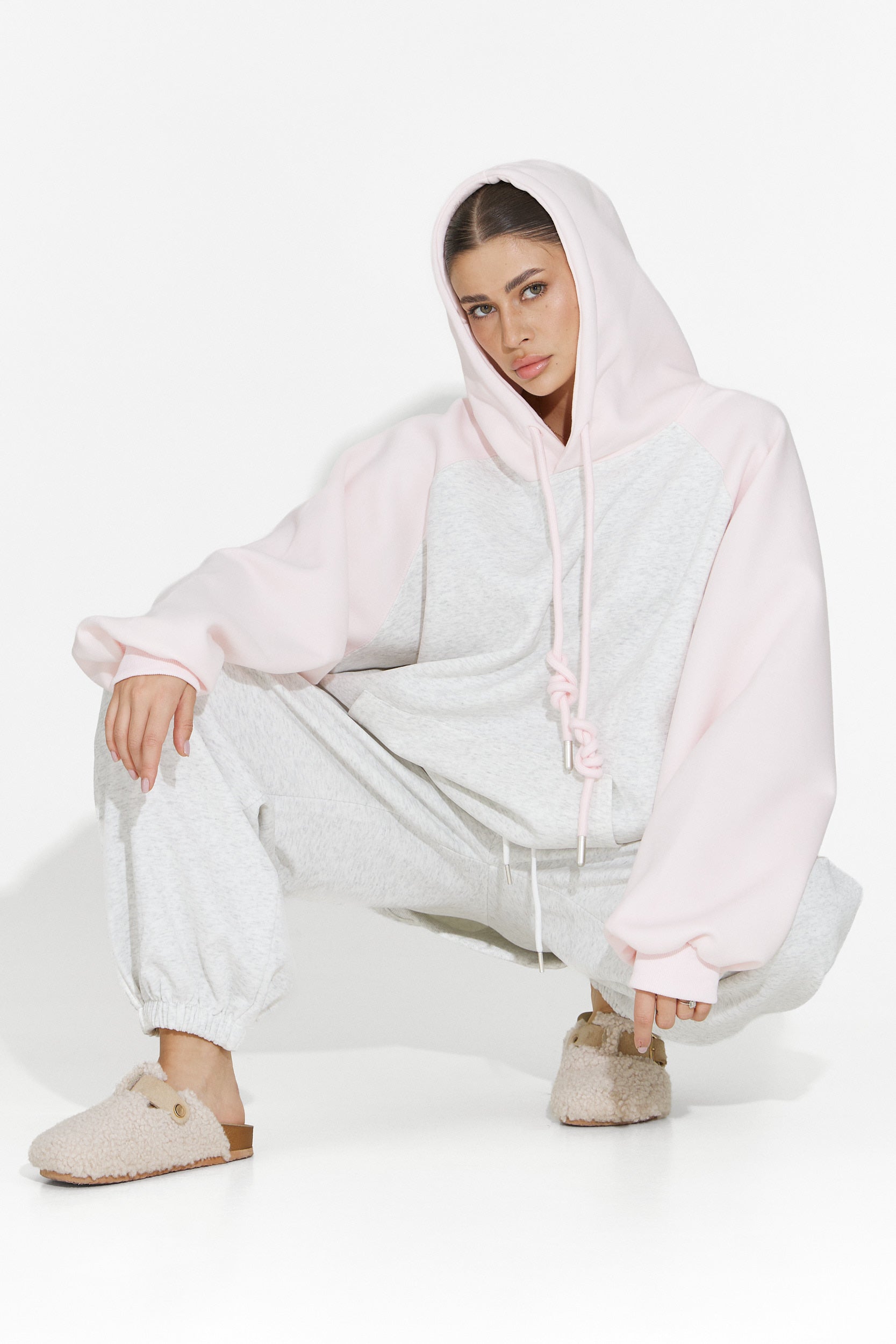 Sudadera casual rosa para damas Tavric Bogas