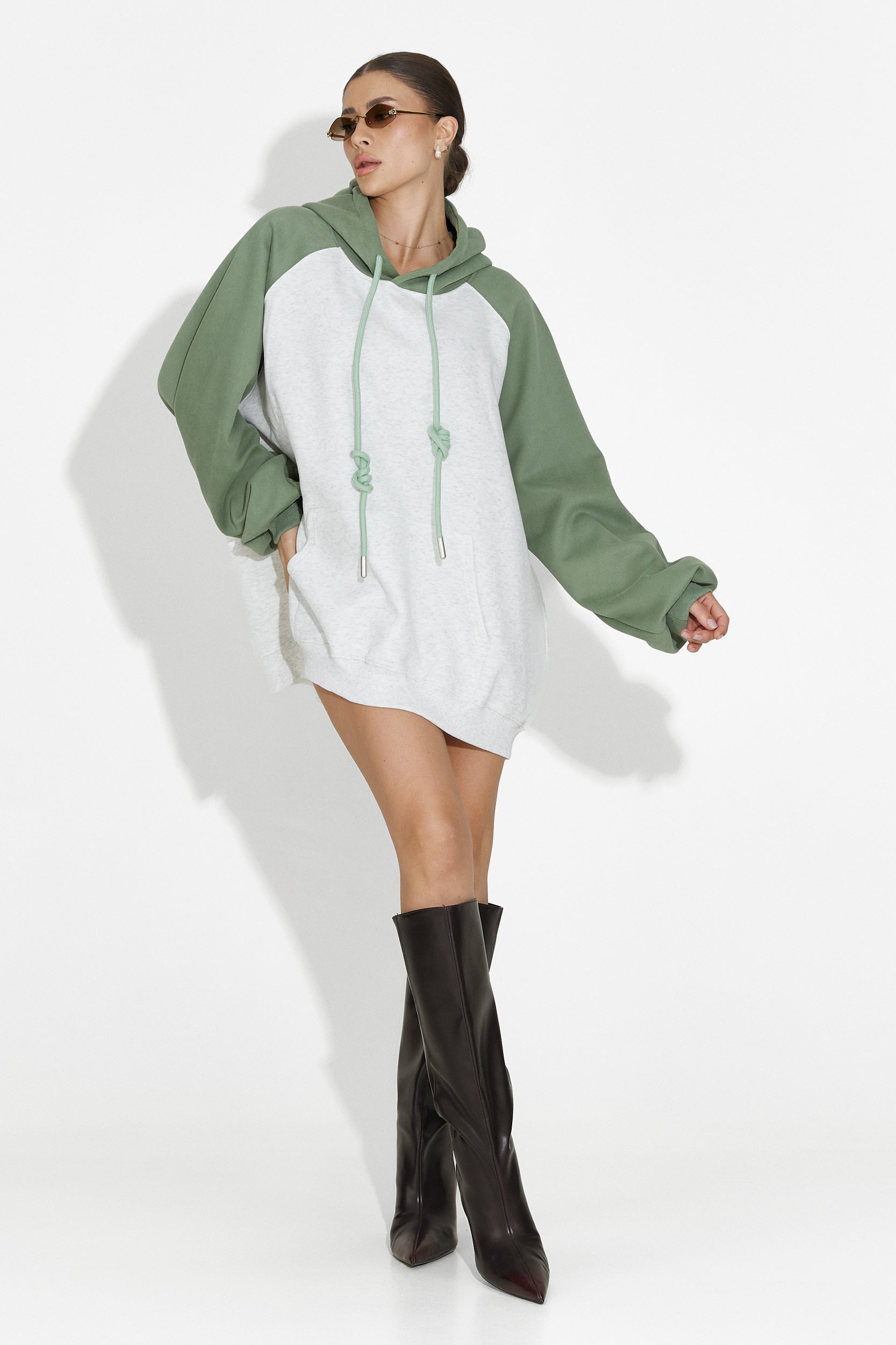 Grön casual damtröja Tavric Bogas