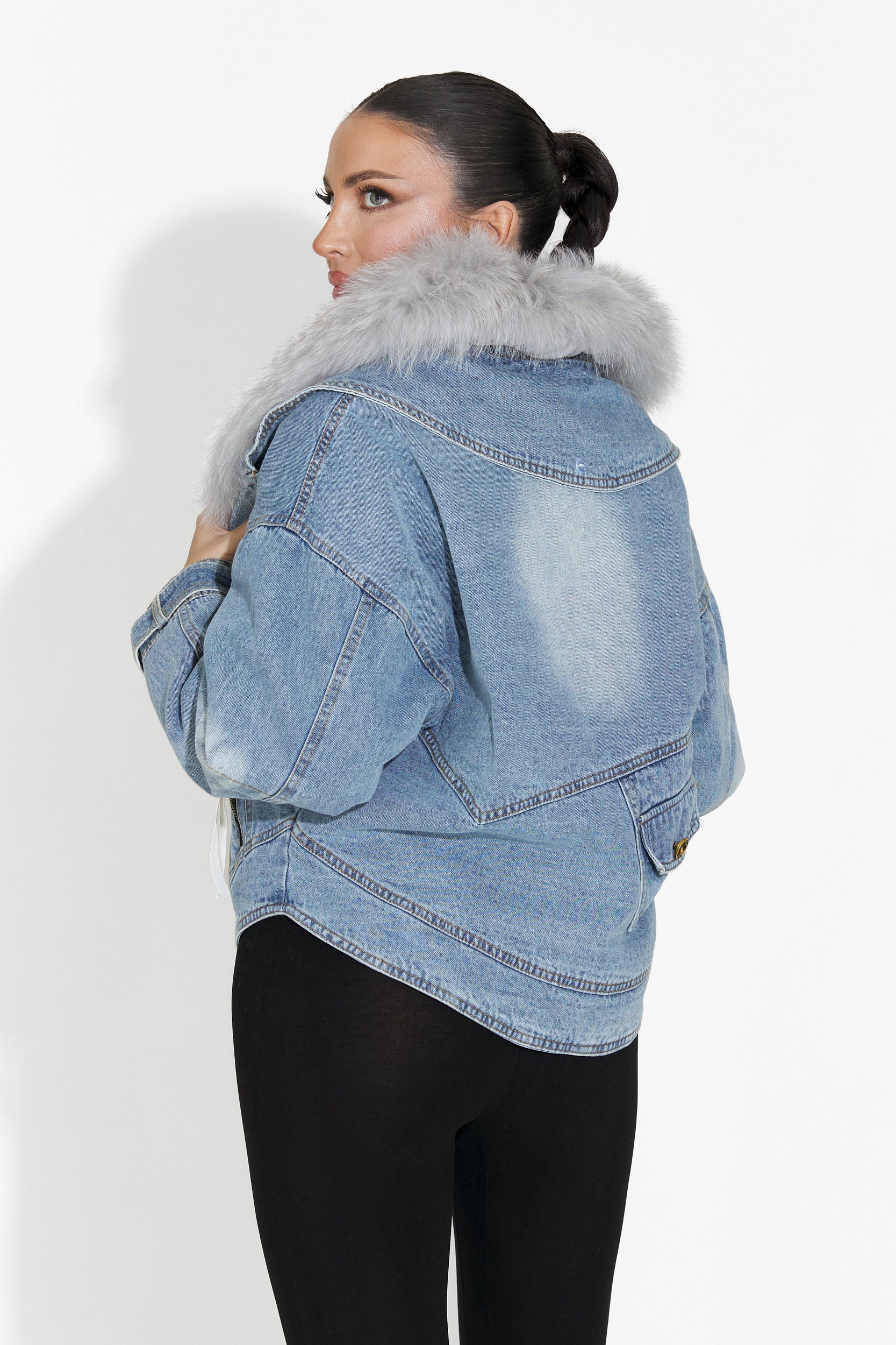 Μπουφάν γυναικείο γαλάζιο Tarnia Bogas