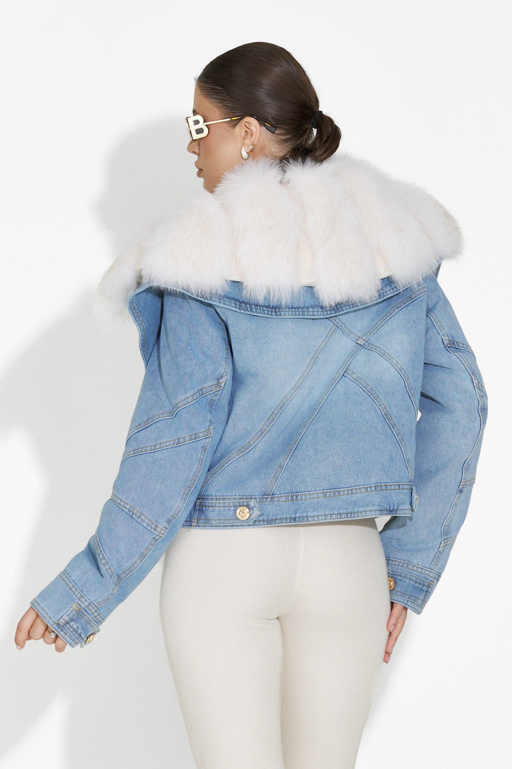 Γυναικείο μπουφάν γαλάζιο Veliora Bogas