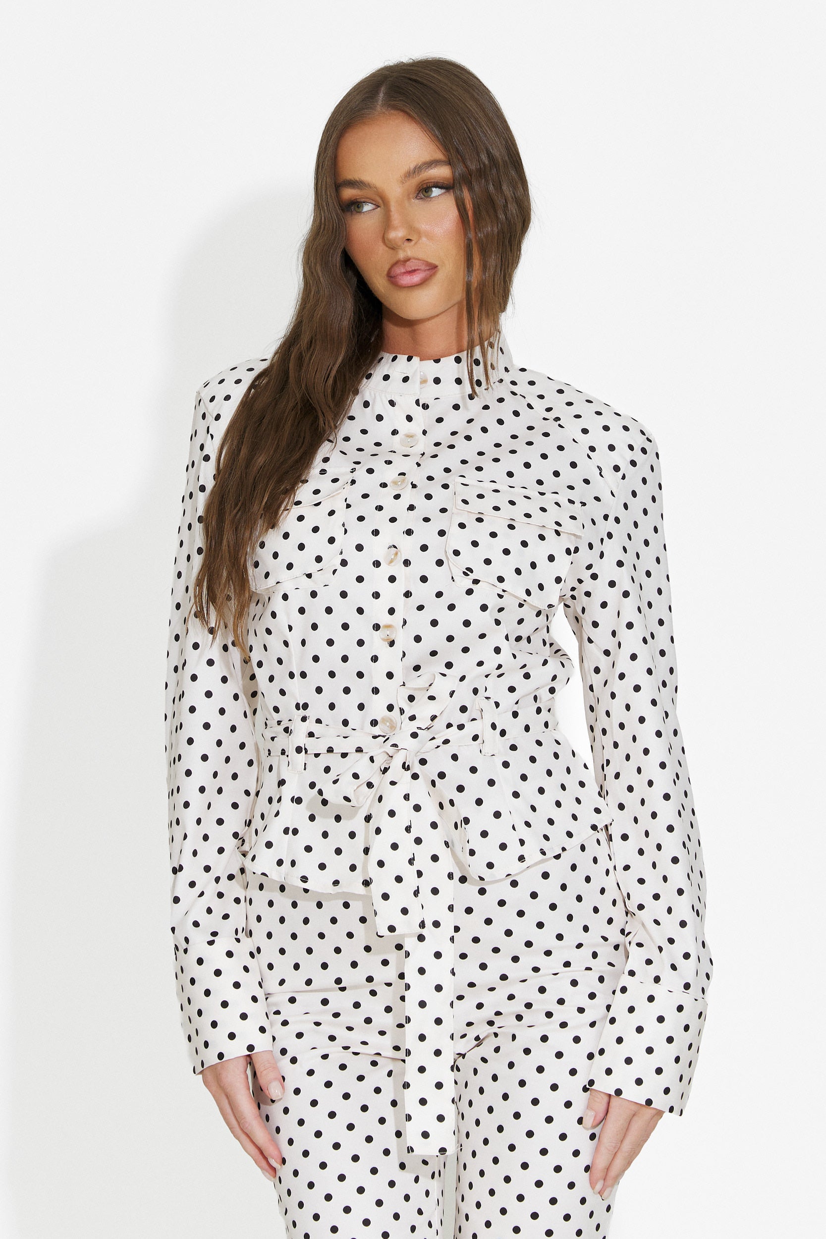 Casual-Damenjacke weiß Harlea Bogas