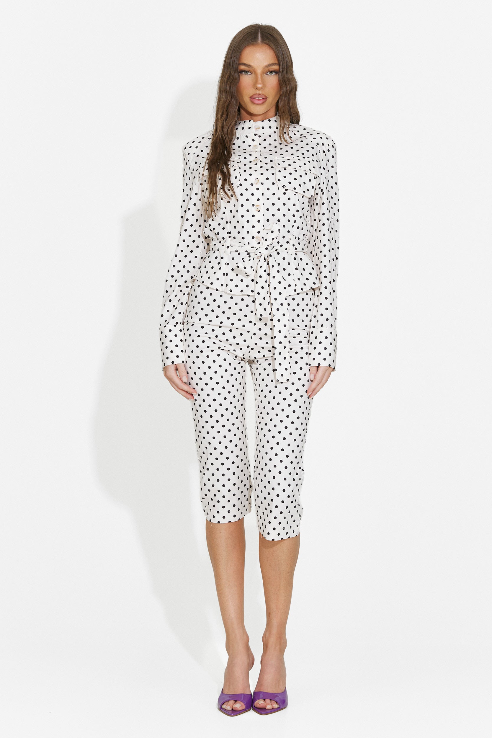 White casual women's jacket Harlea Bogas