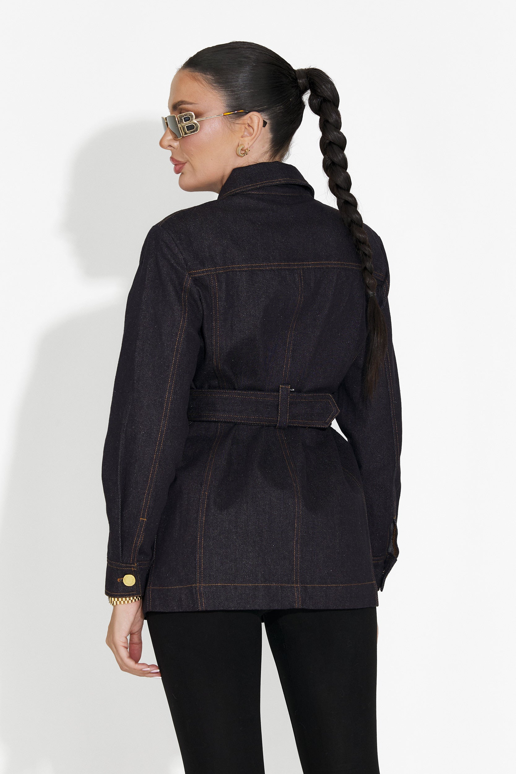 Nimora Bogas Navy Blue Casual Women's Jacket