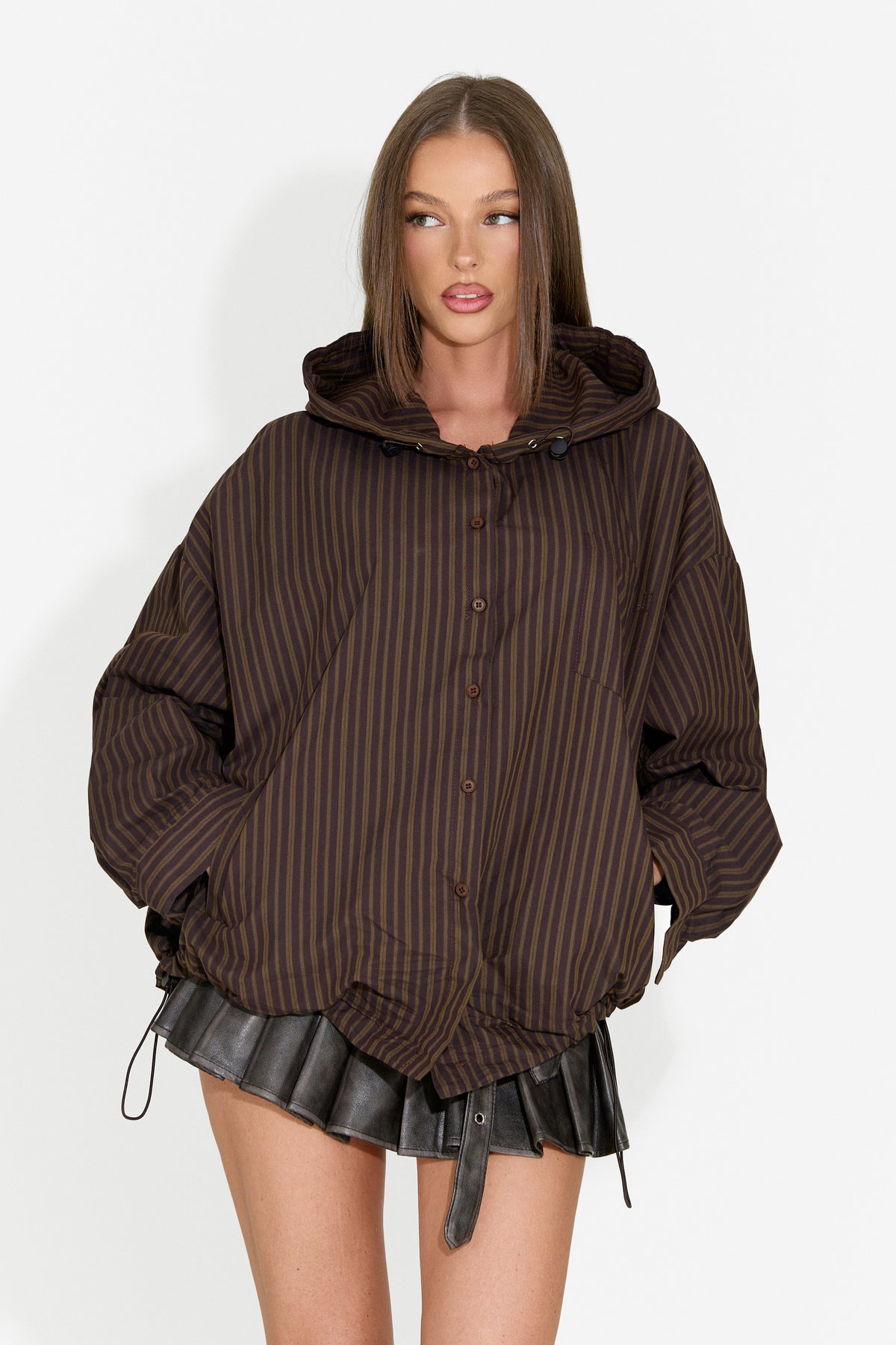 Damen-Casual-Jacke braun Bursanty Bogas