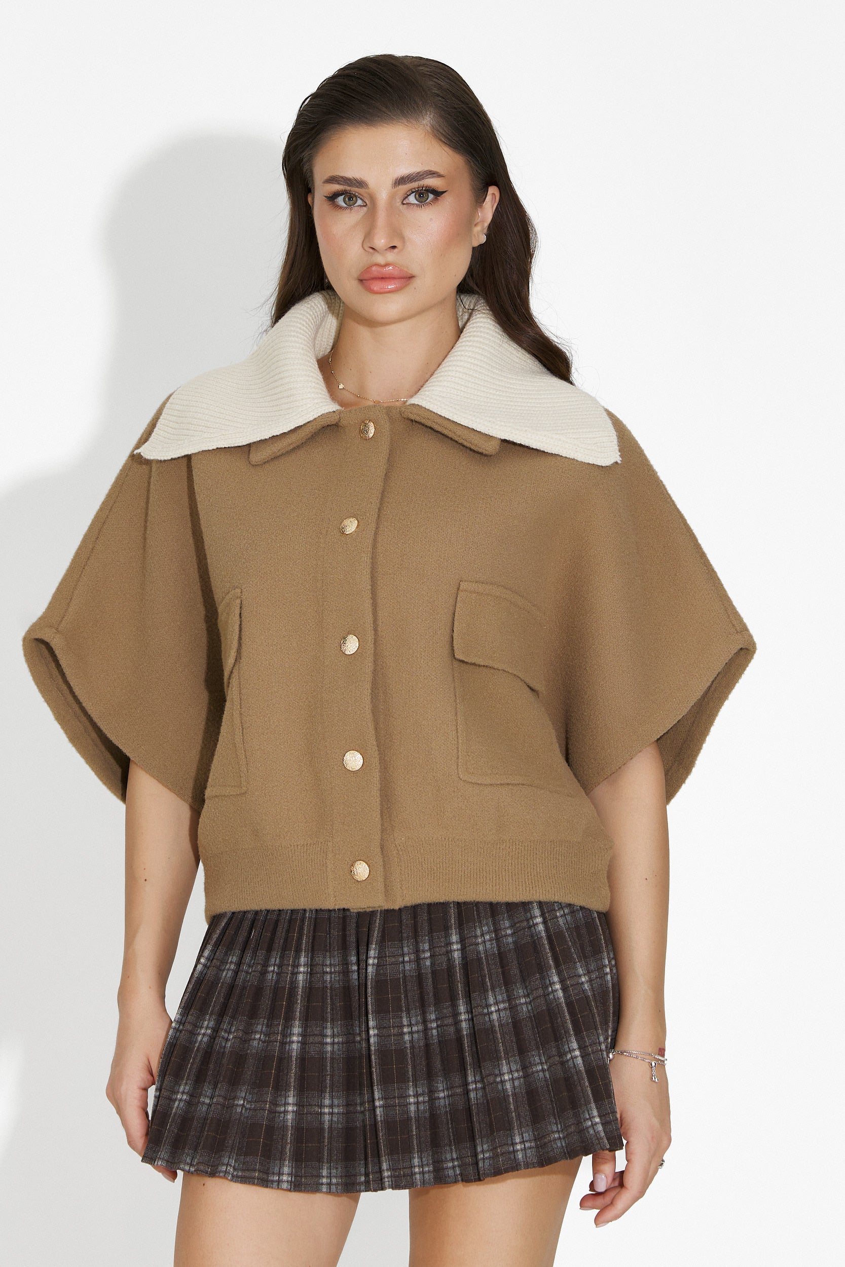 Cariolia Bogas Casual Brown Ladies Jacket