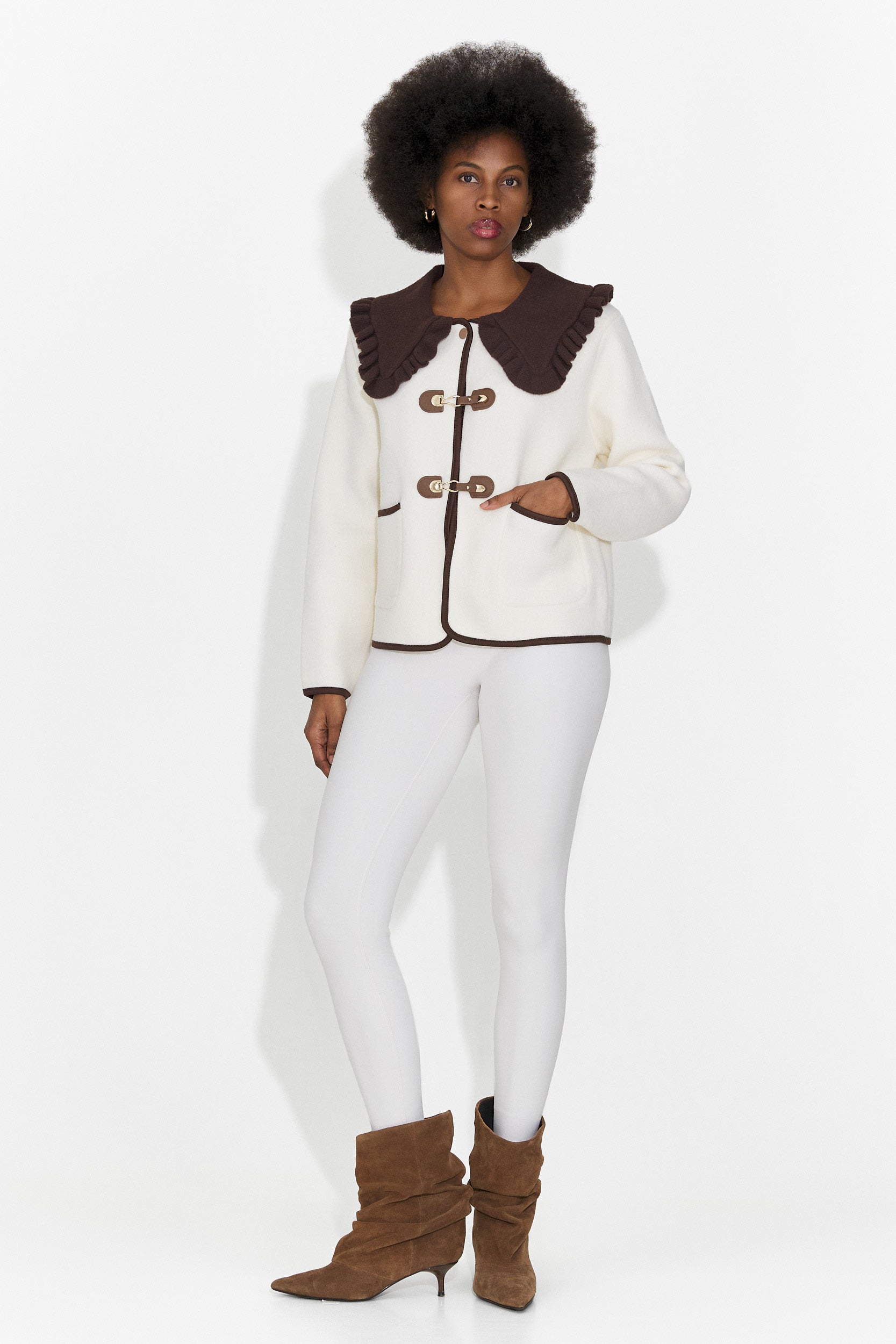 Elegant women's cream jacket Atila Bogas