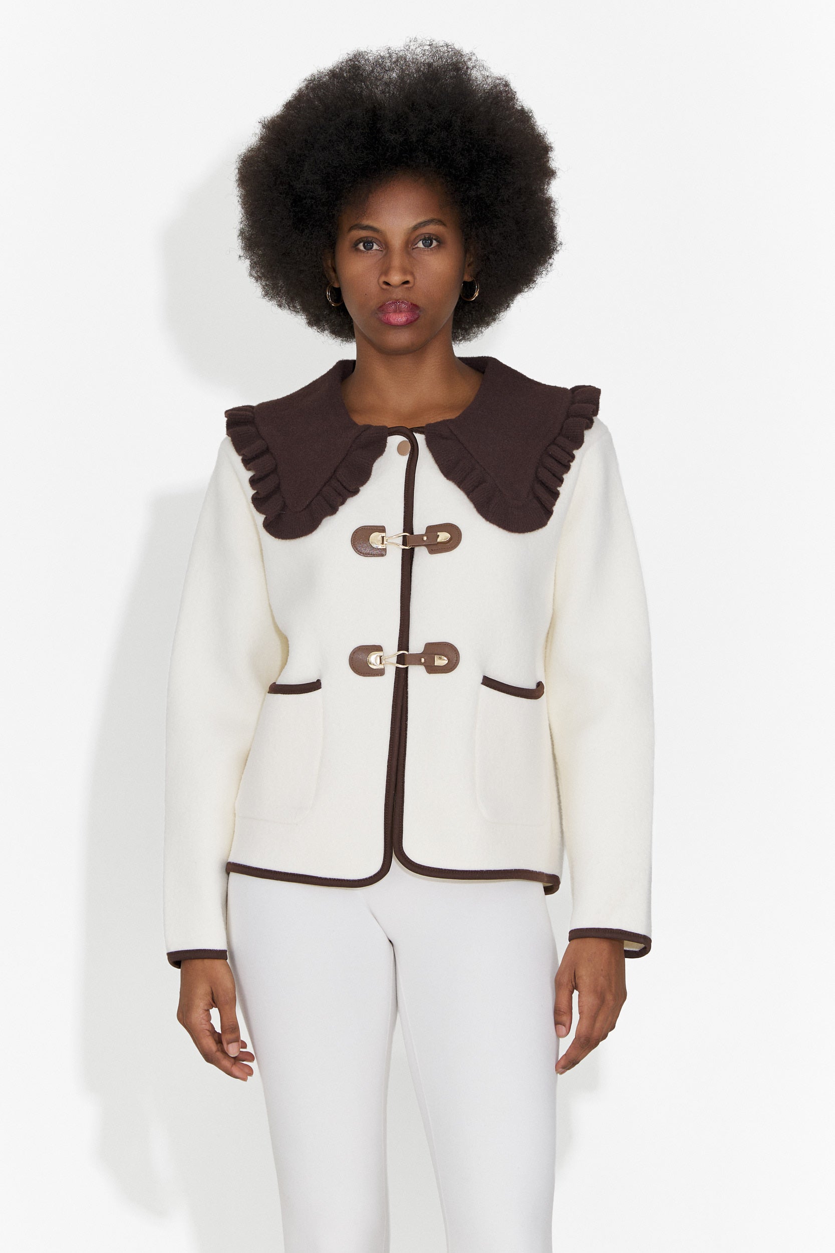 Elegant women's cream jacket Atila Bogas