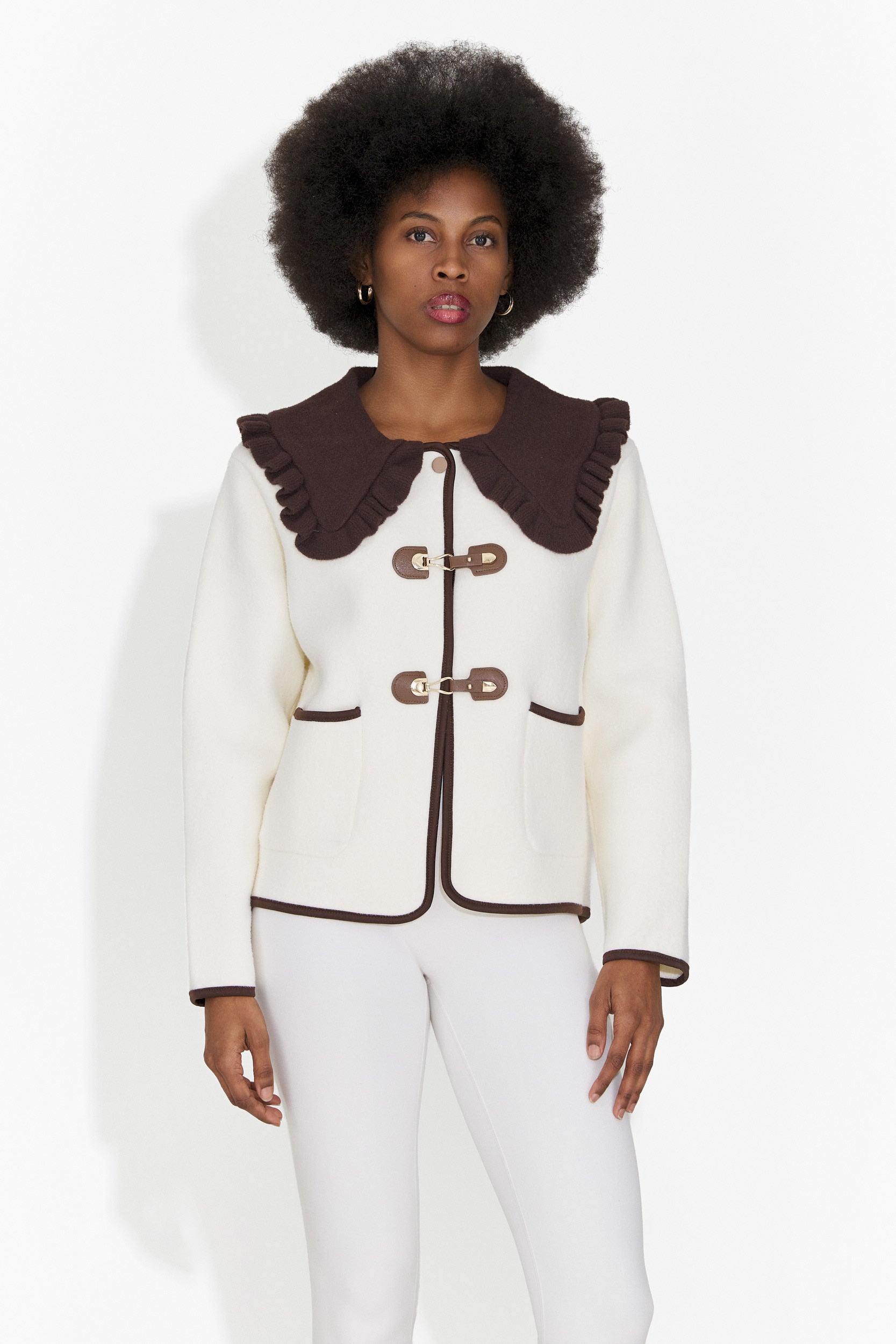 Elegant women's cream jacket Atila Bogas