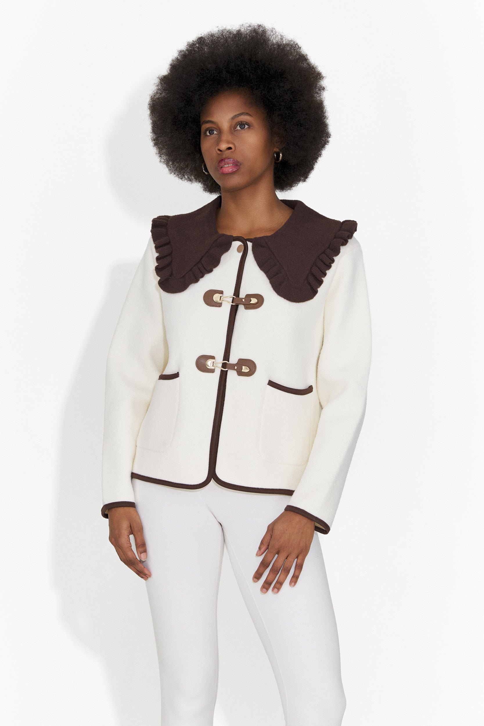 Veste femme élégante crème Atila Bogas