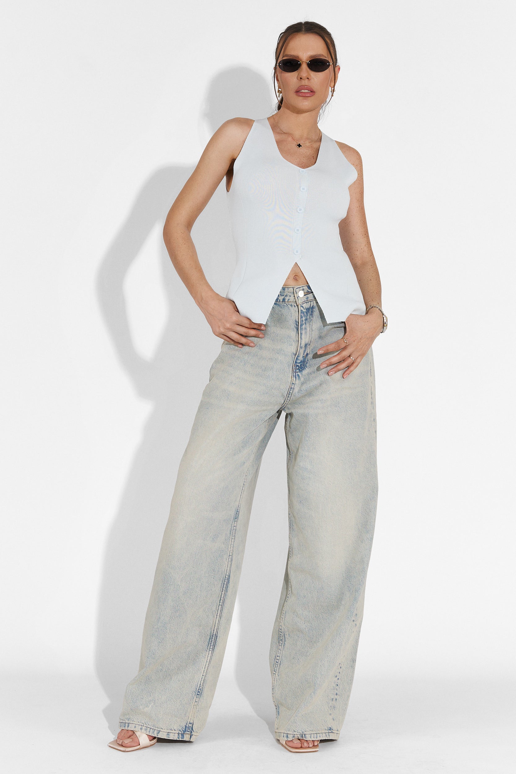 Casual blå klänning för damer Cadiz Bogas