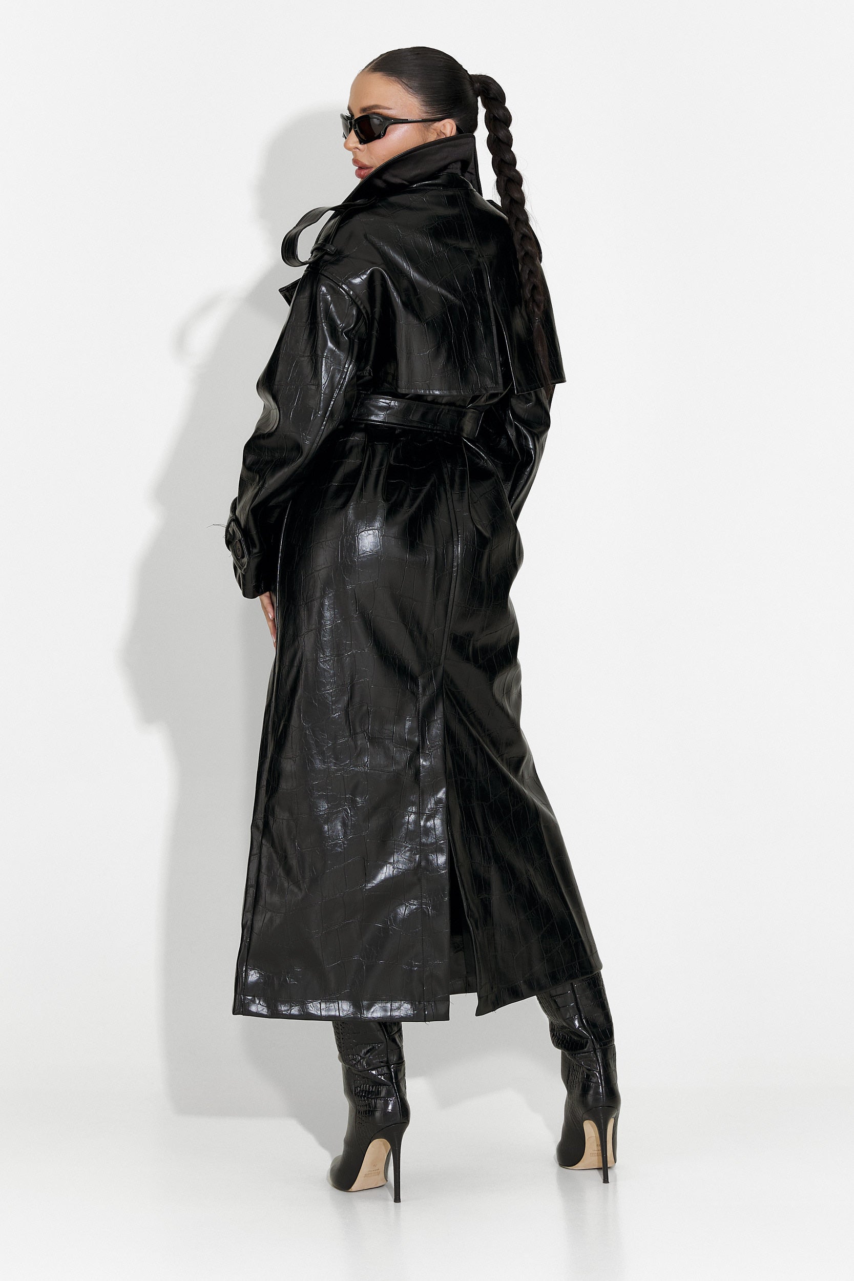 Elegant svart damkappa Niova Bogas