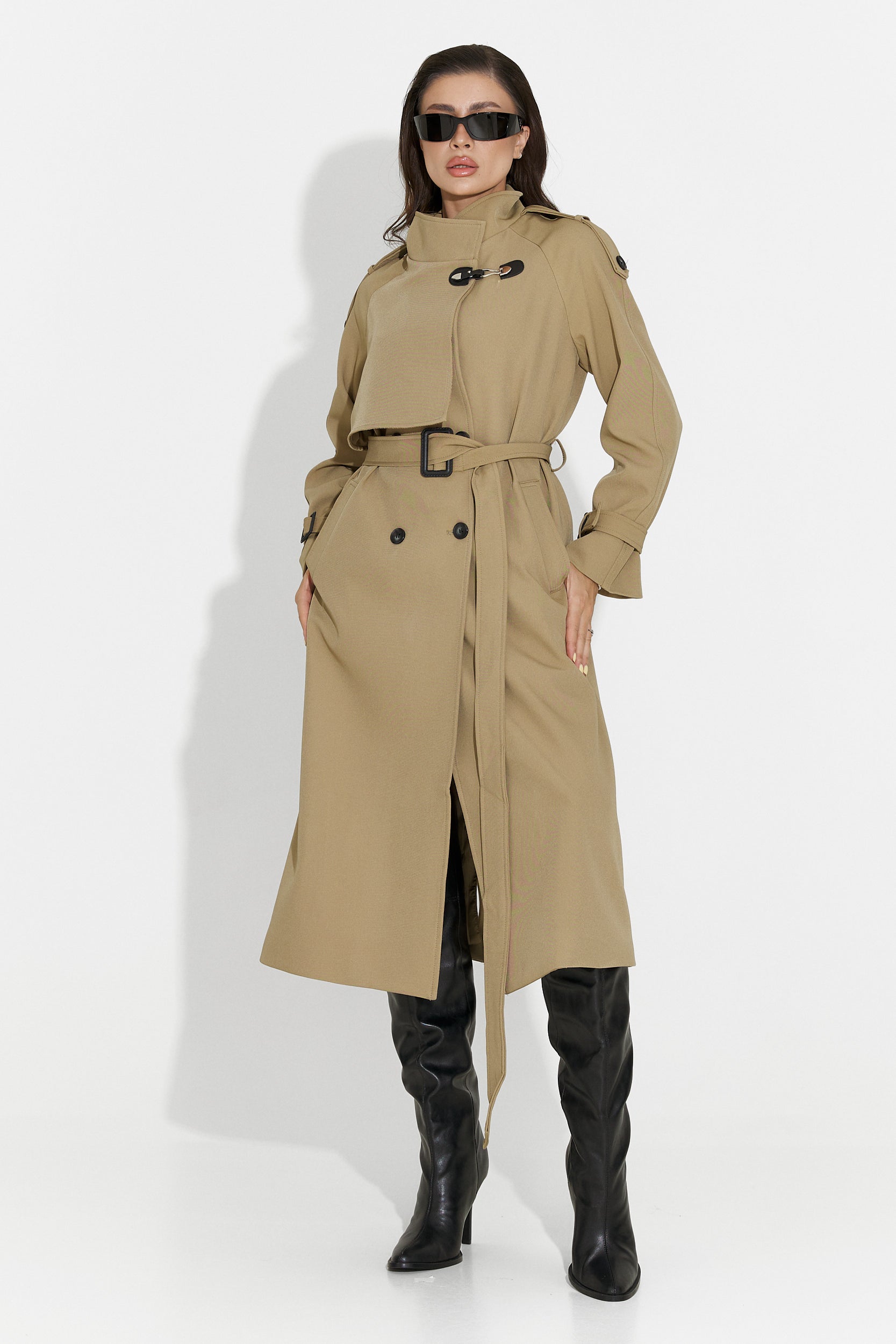 Cappotto Lungo Marrone da Donna di Misena Bogas