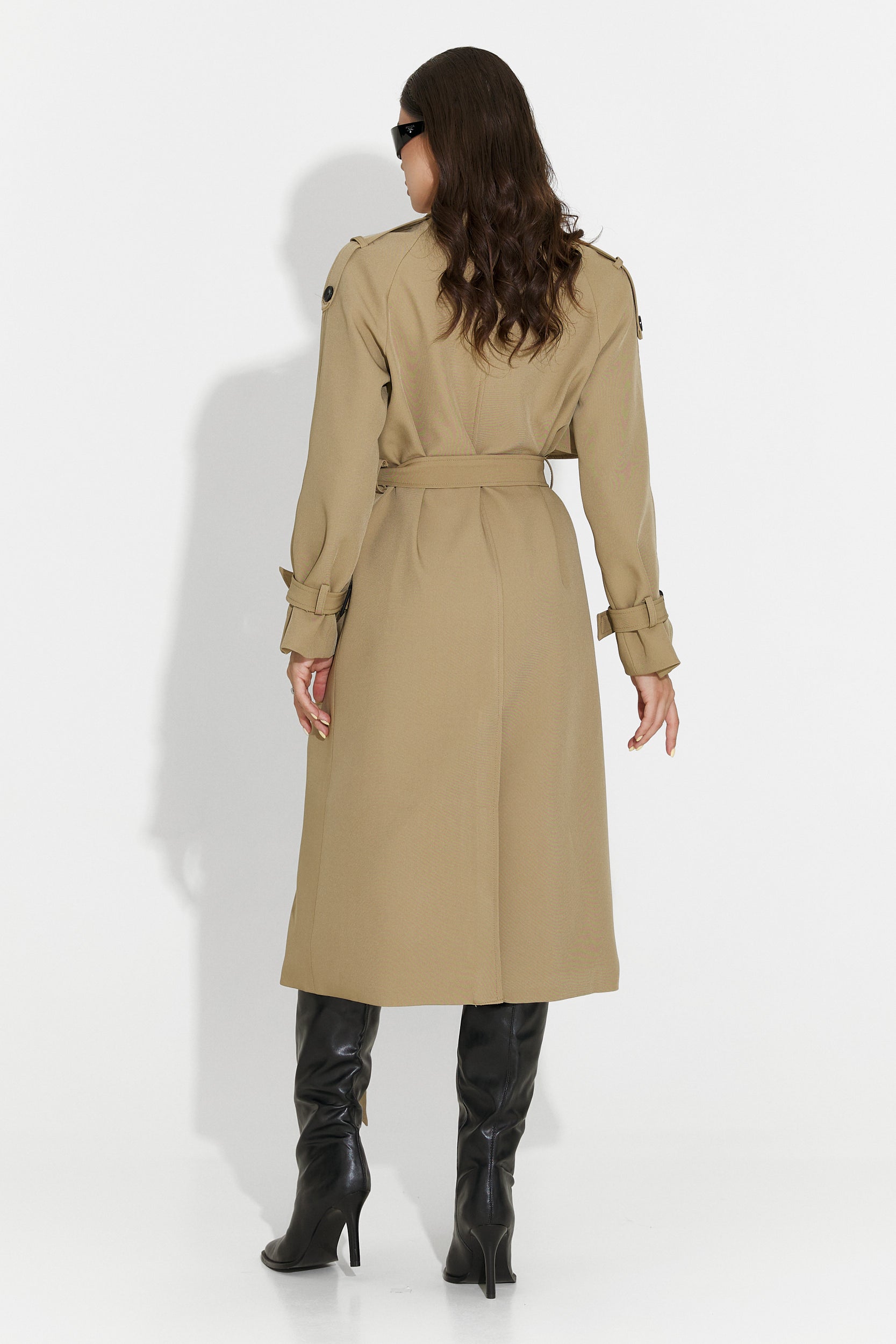 Cappotto Lungo Marrone da Donna di Misena Bogas