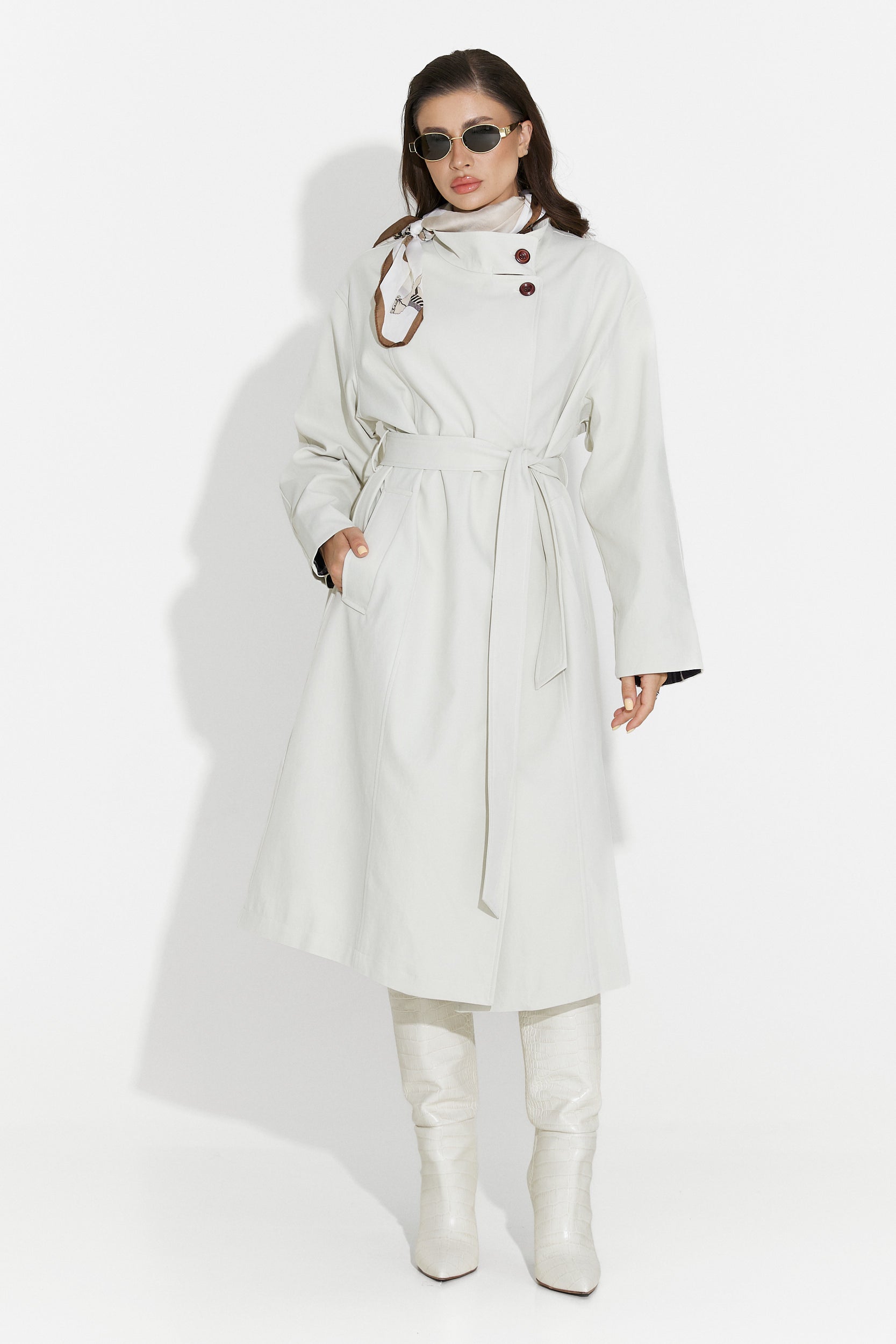 Manteau pour Femmes Dakisa Bogas Gris Moyen