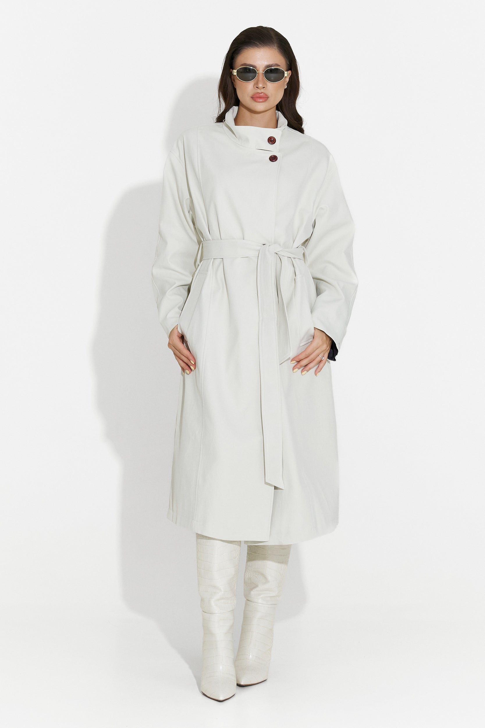 Manteau pour Femmes Dakisa Bogas Gris Moyen