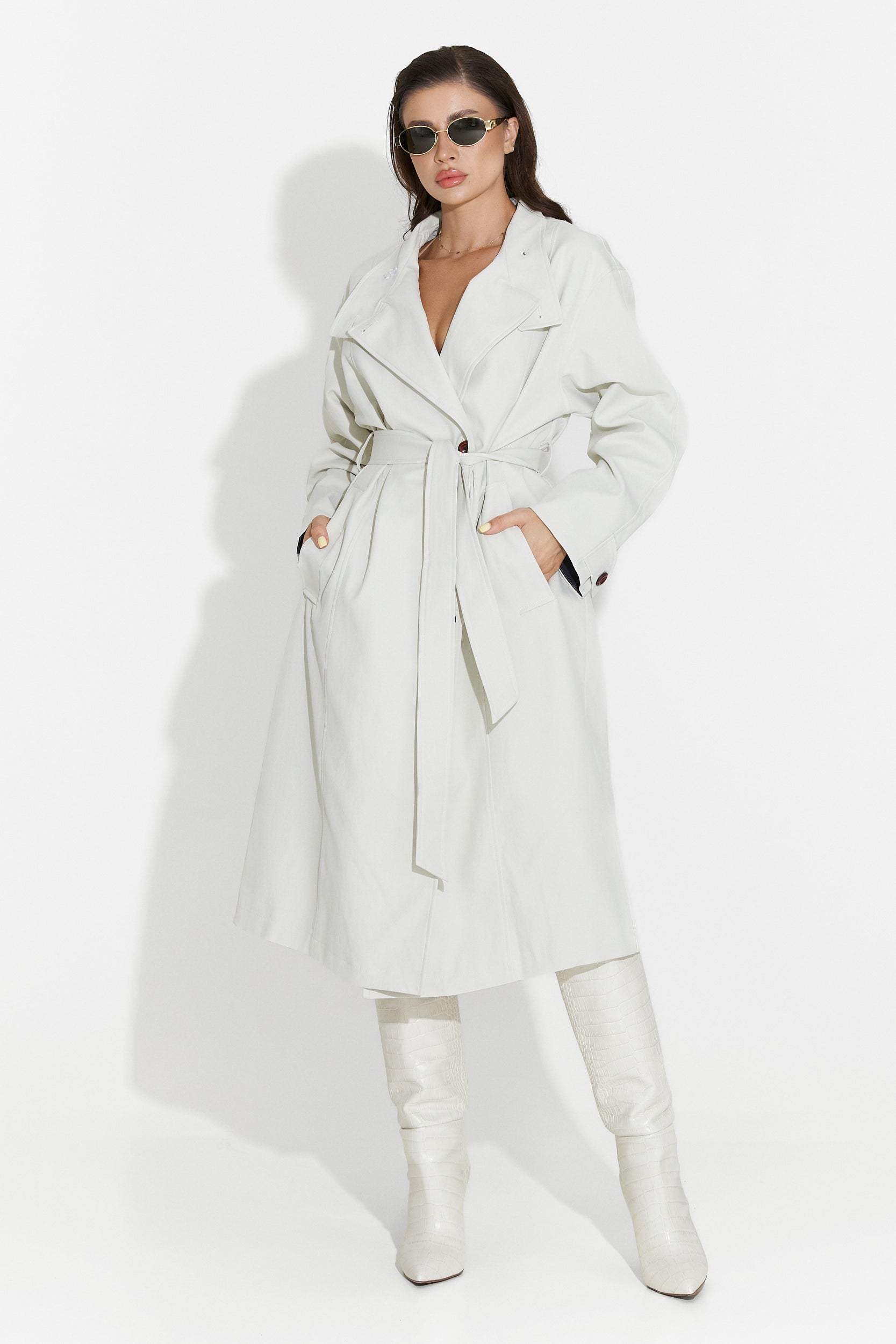 Manteau pour Femmes Dakisa Bogas Gris Moyen