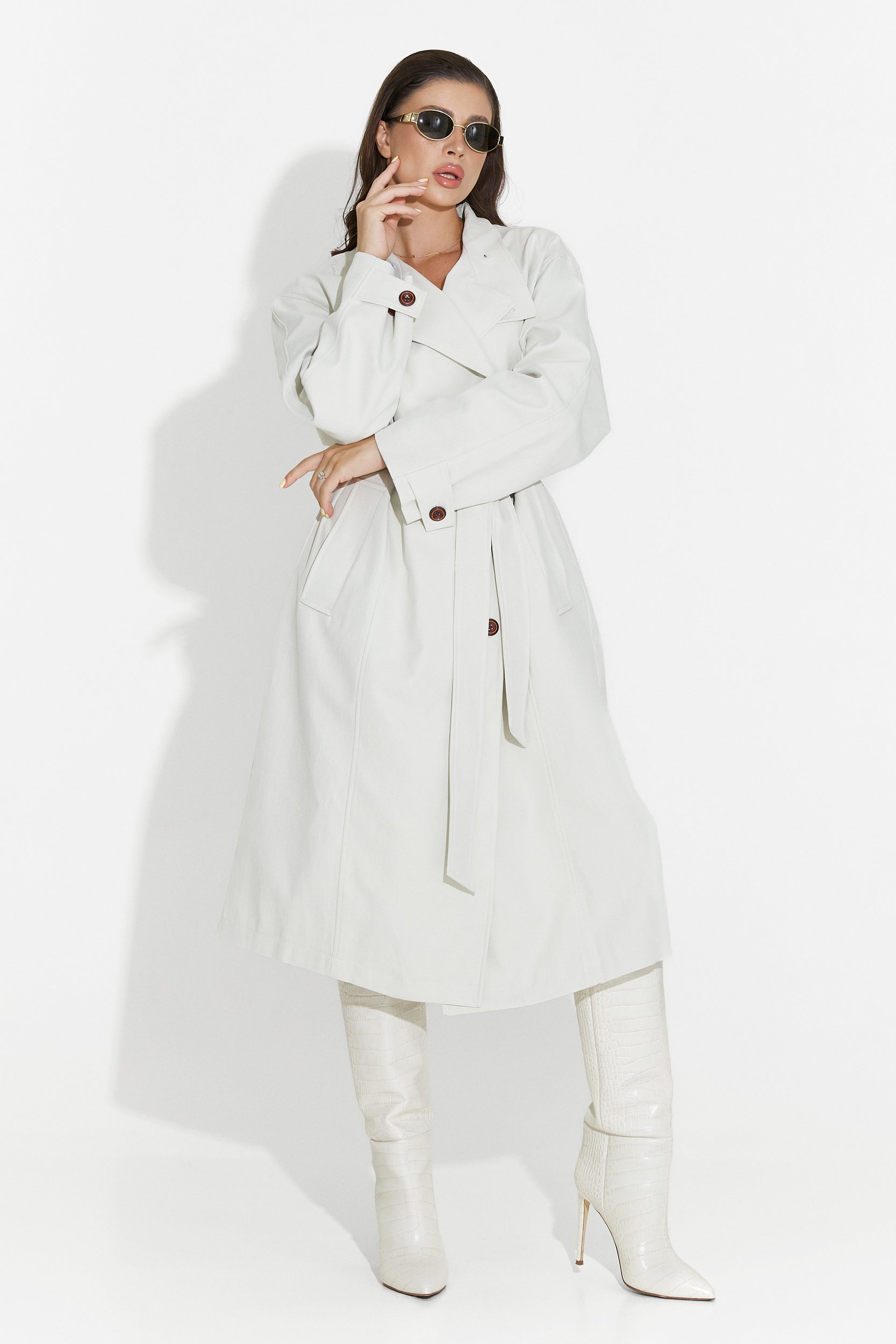 Manteau pour Femmes Dakisa Bogas Gris Moyen