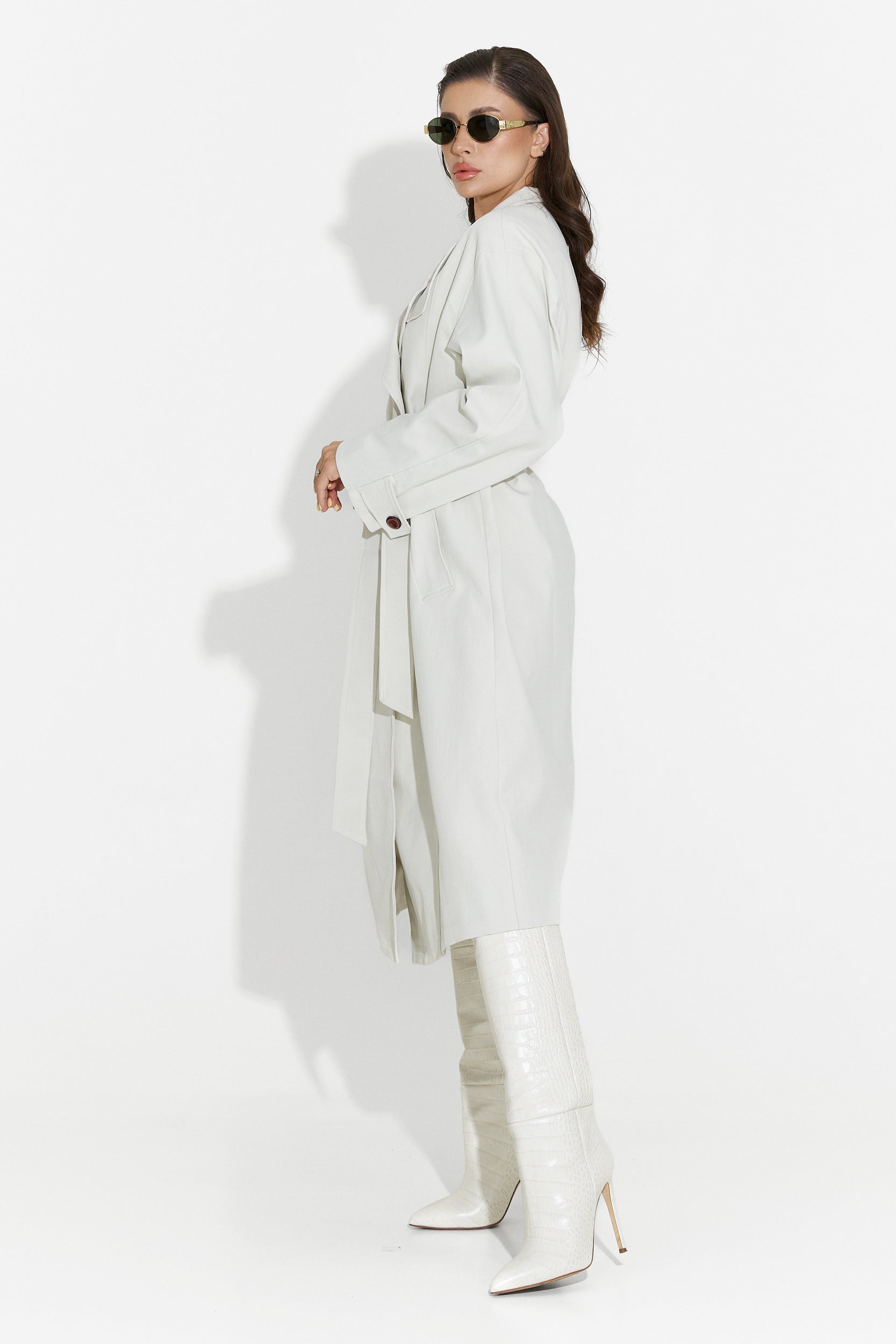 Manteau pour Femmes Dakisa Bogas Gris Moyen