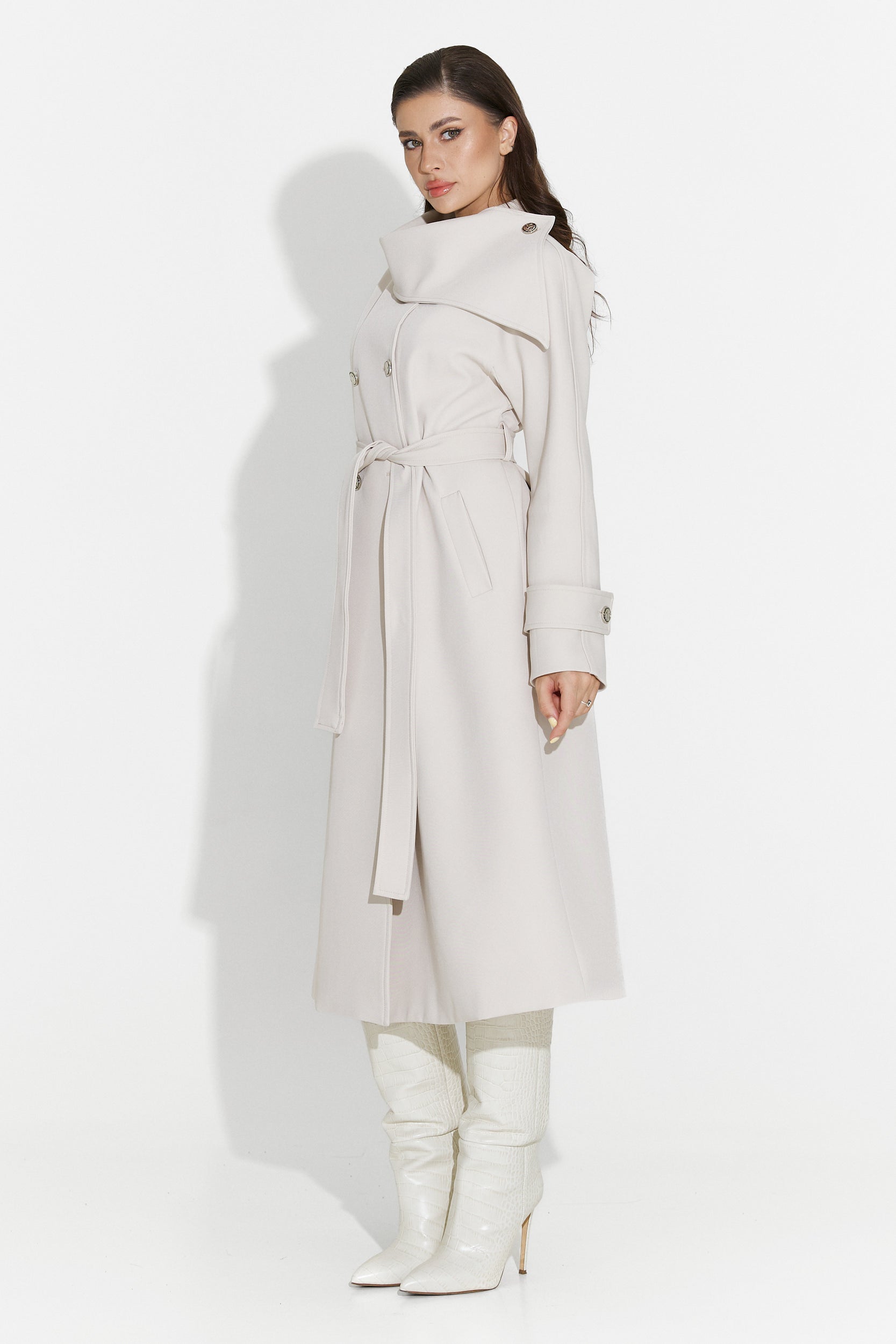 Cappotto Grigio Medio da Donna Scotie Bogas