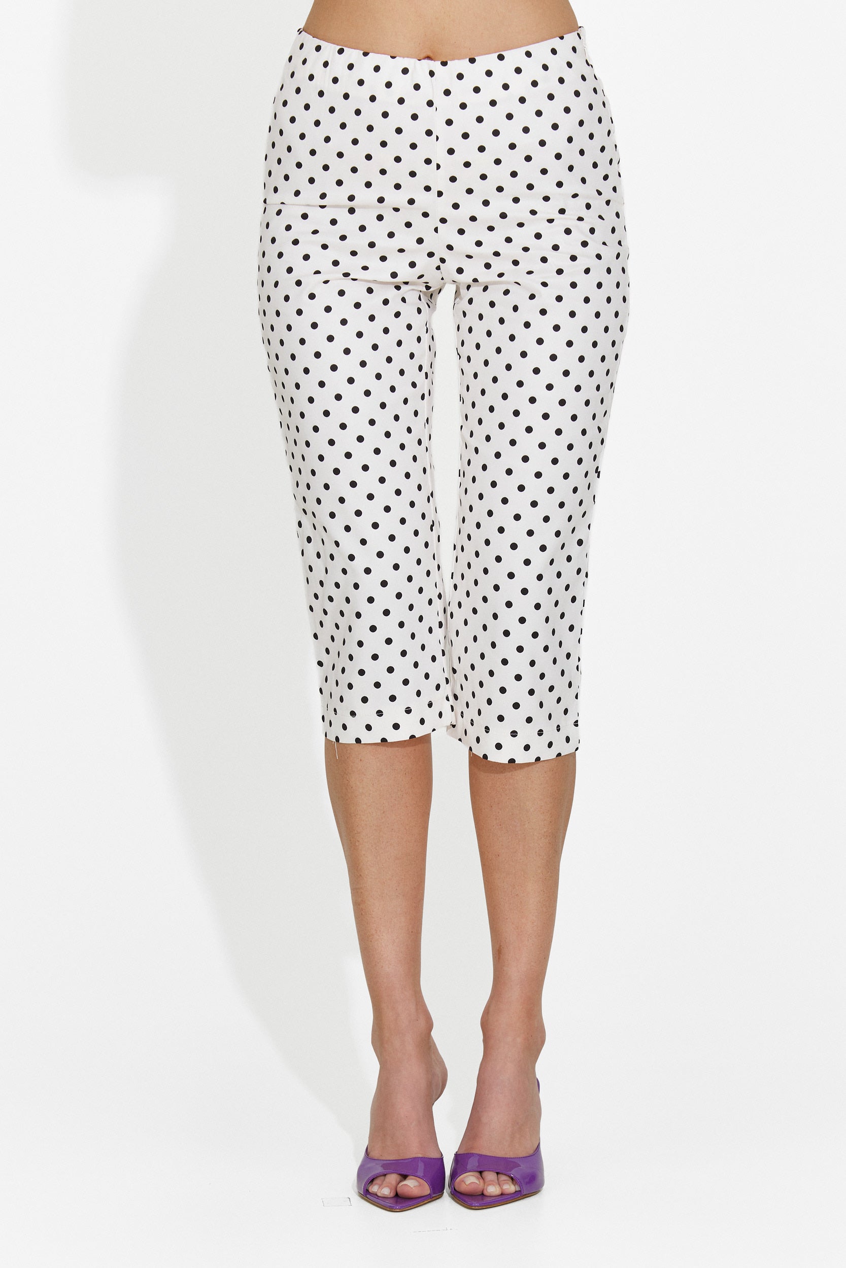 Women's white capri pants Cariana Bogas