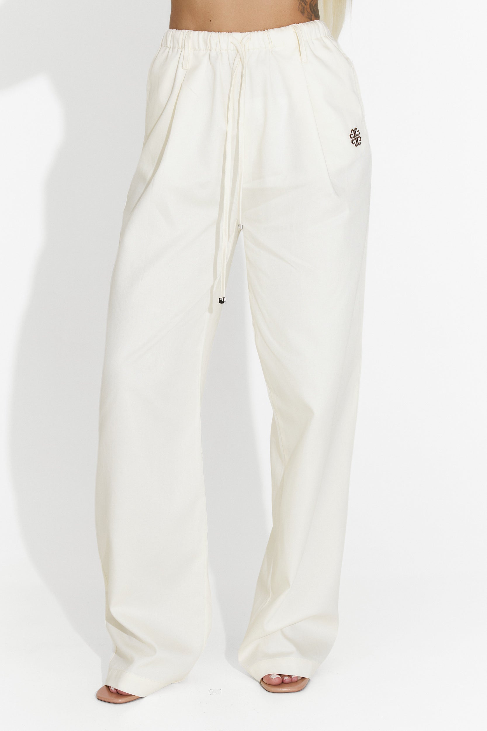 Rudy Bogas Casual Beige Ladies Trousers