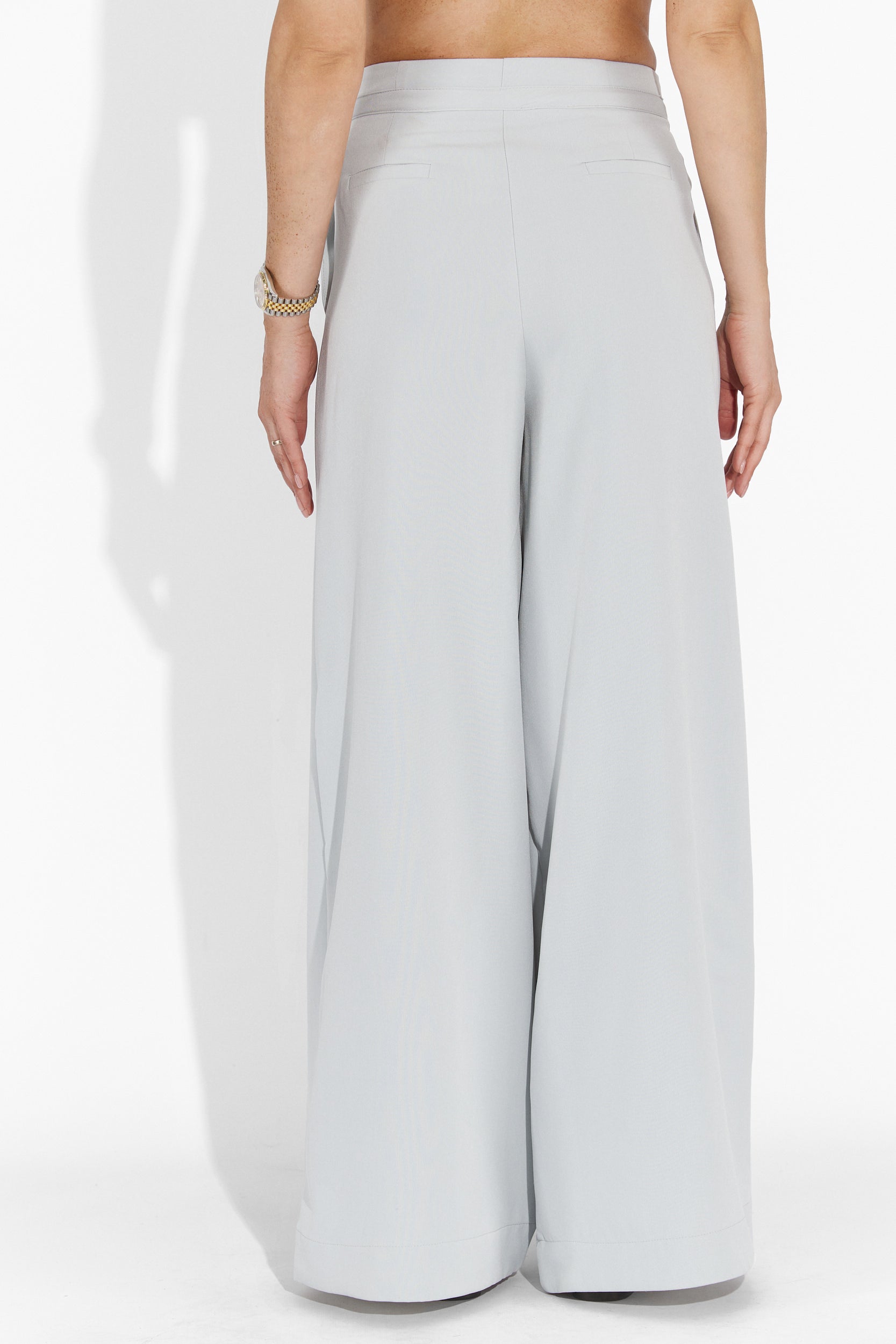 Casual blue ladies pants Eusebiu Bogas