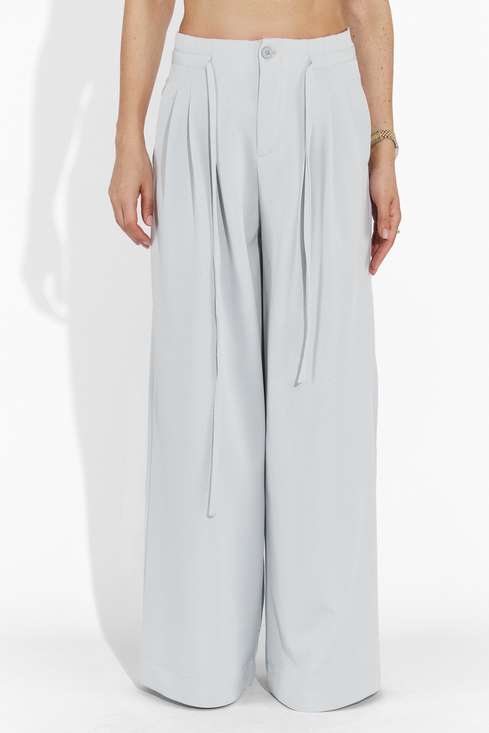 Casual blå byxor för damer Eusebiu Bogas