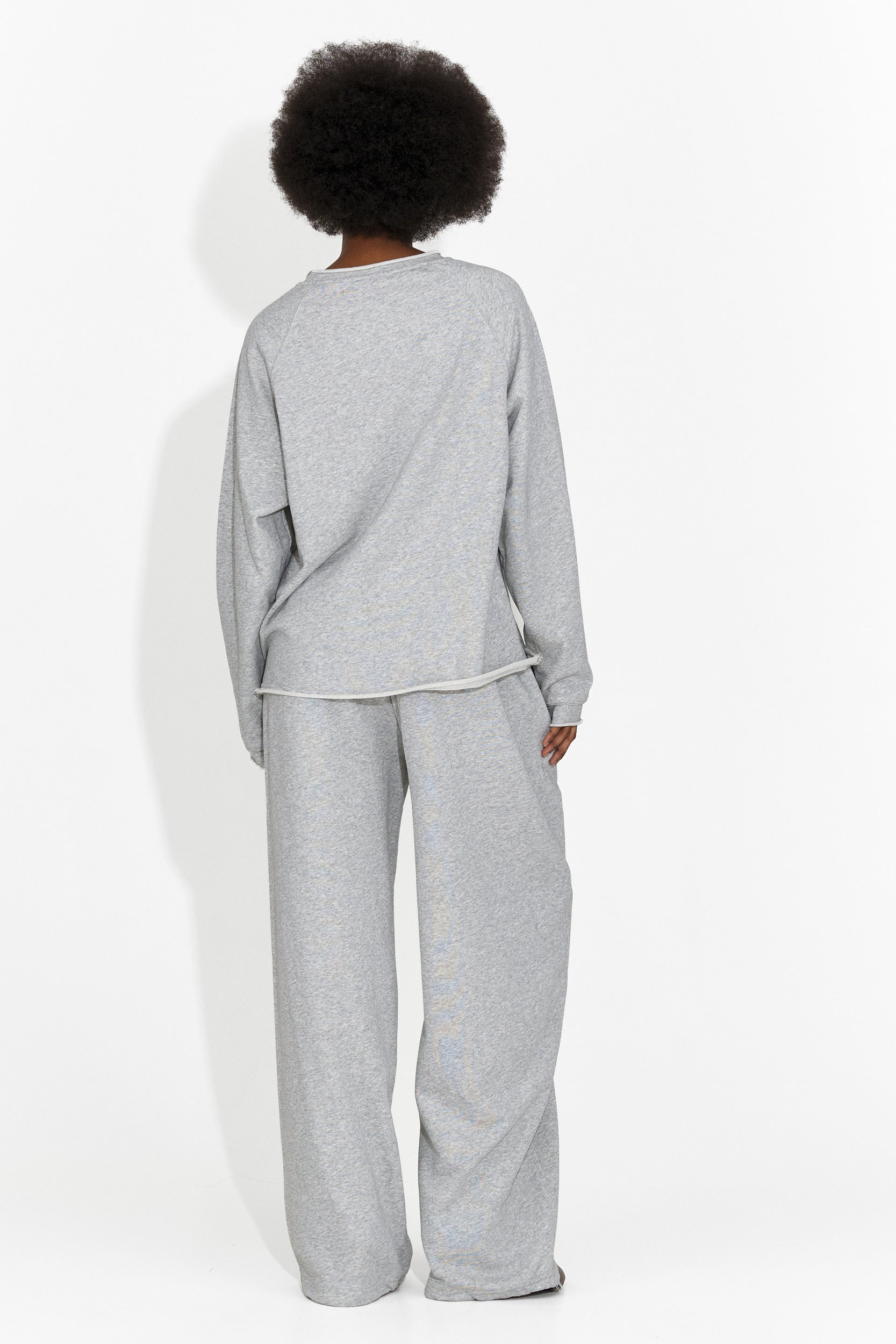 Women's casual gray pants Romela Bogas